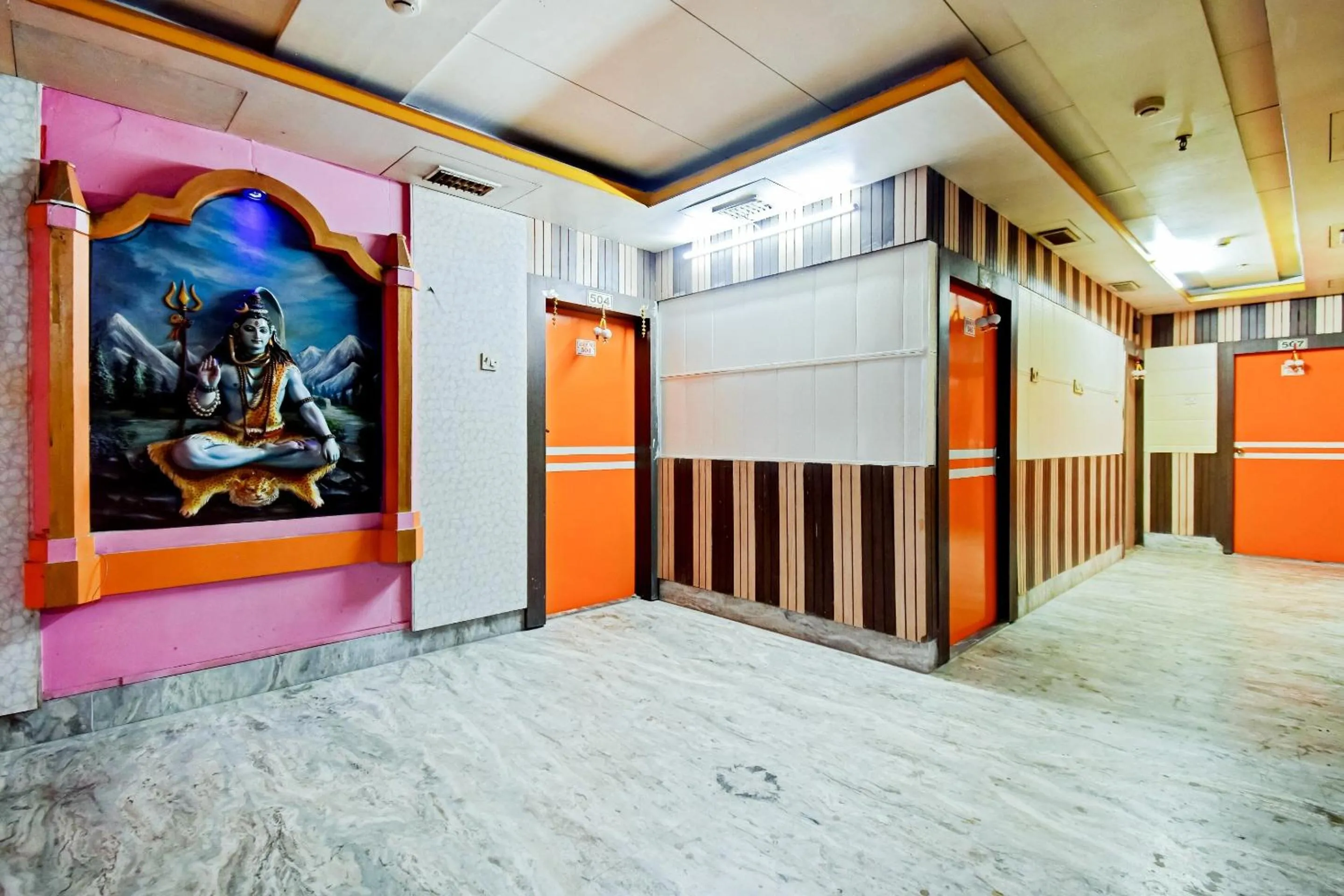 Lobby or reception in Hotel O Shree Krishna International