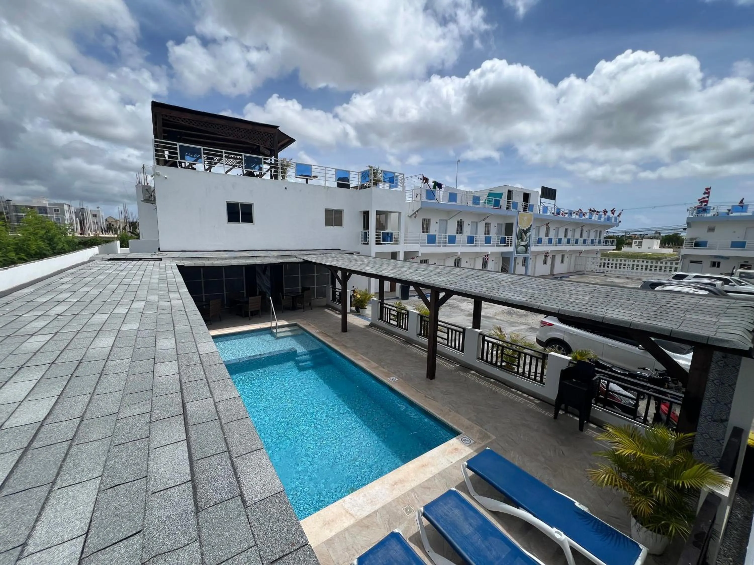 Swimming pool in Costa Love Hotel Aeropuerto