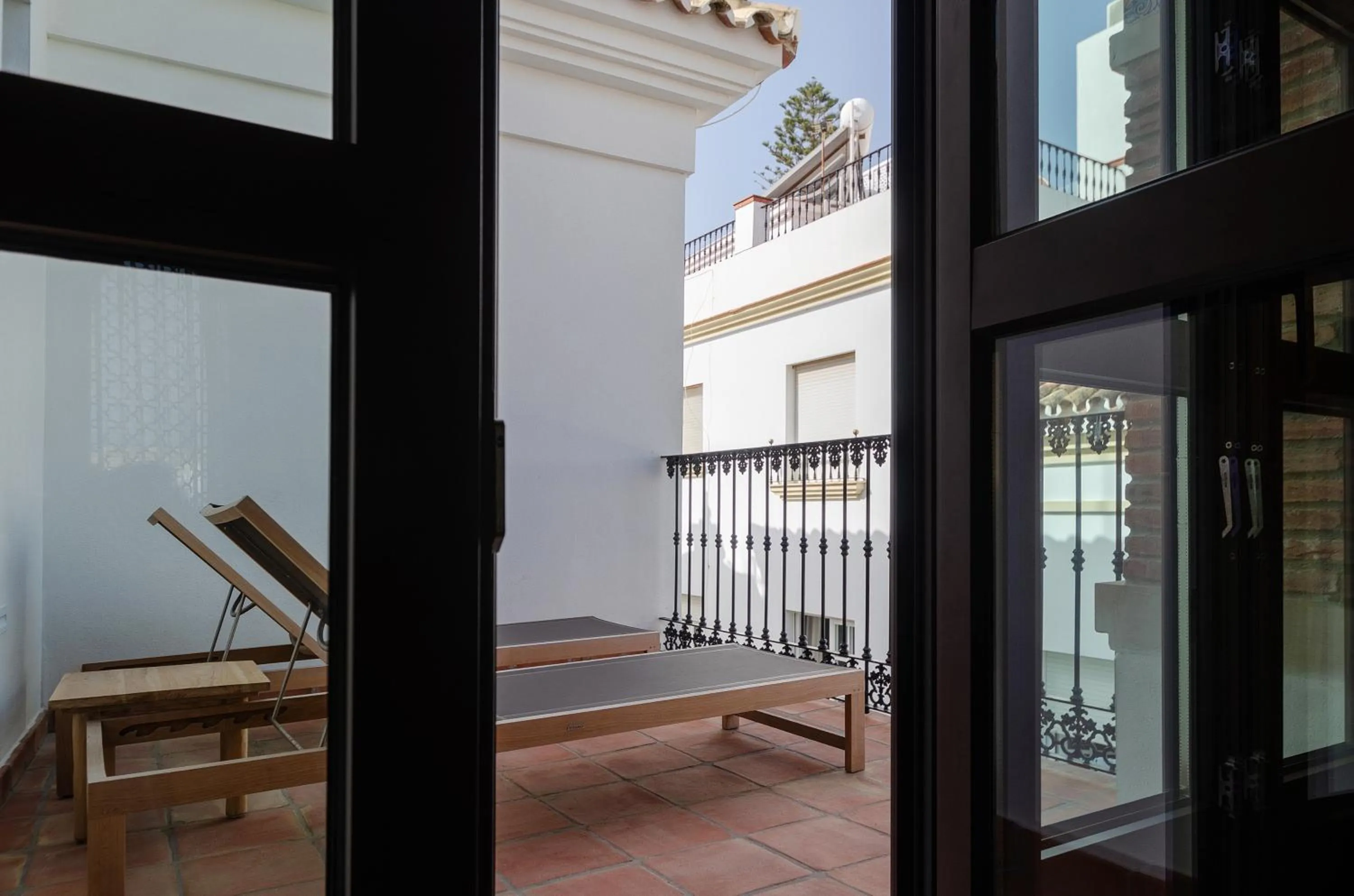 Balcony/Terrace in Hotel El Pilar Andalucia