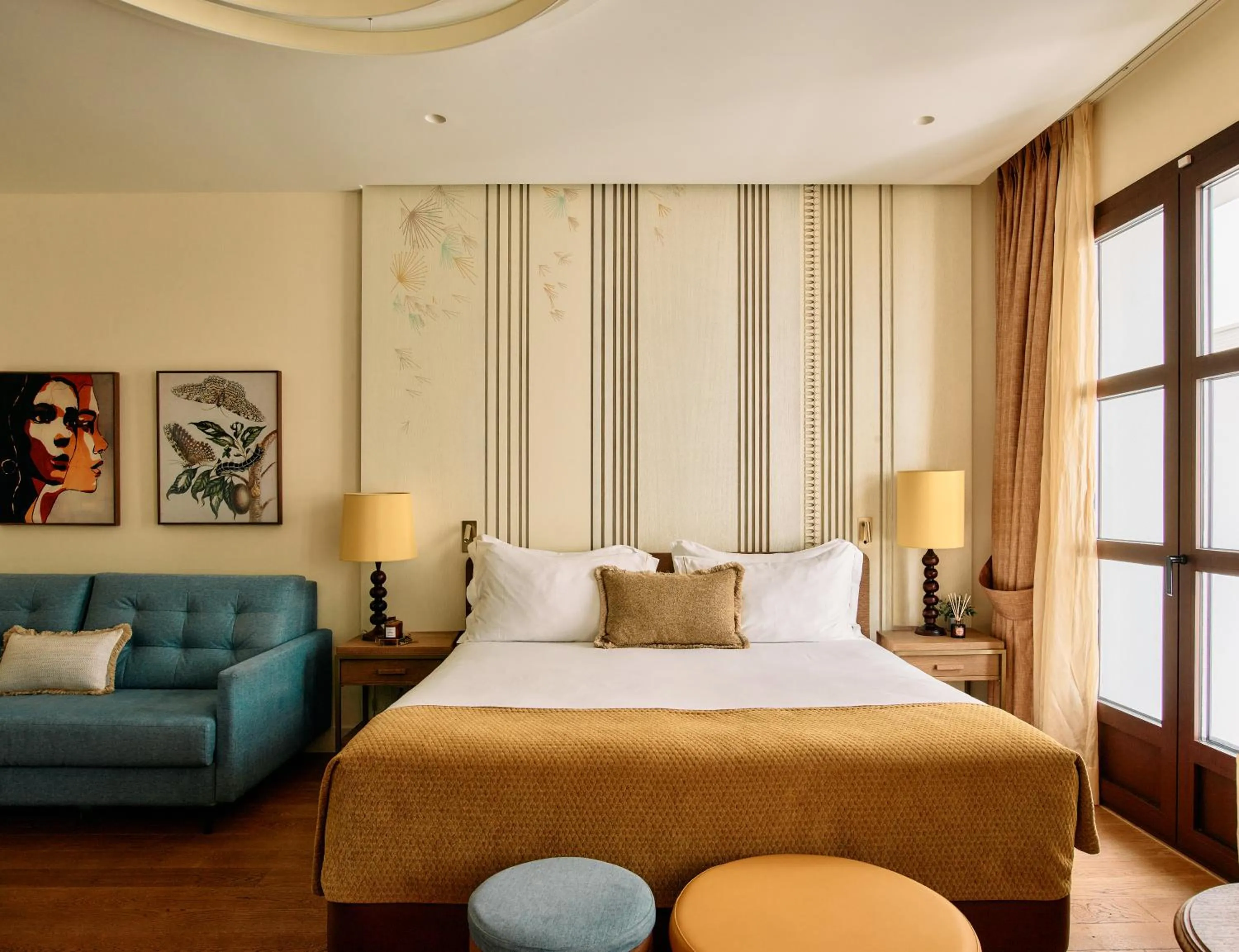 Bed in Hotel El Pilar Andalucia