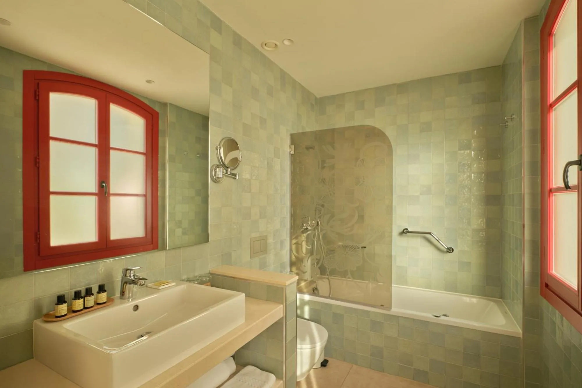 Shower in Hotel El Pilar Andalucia