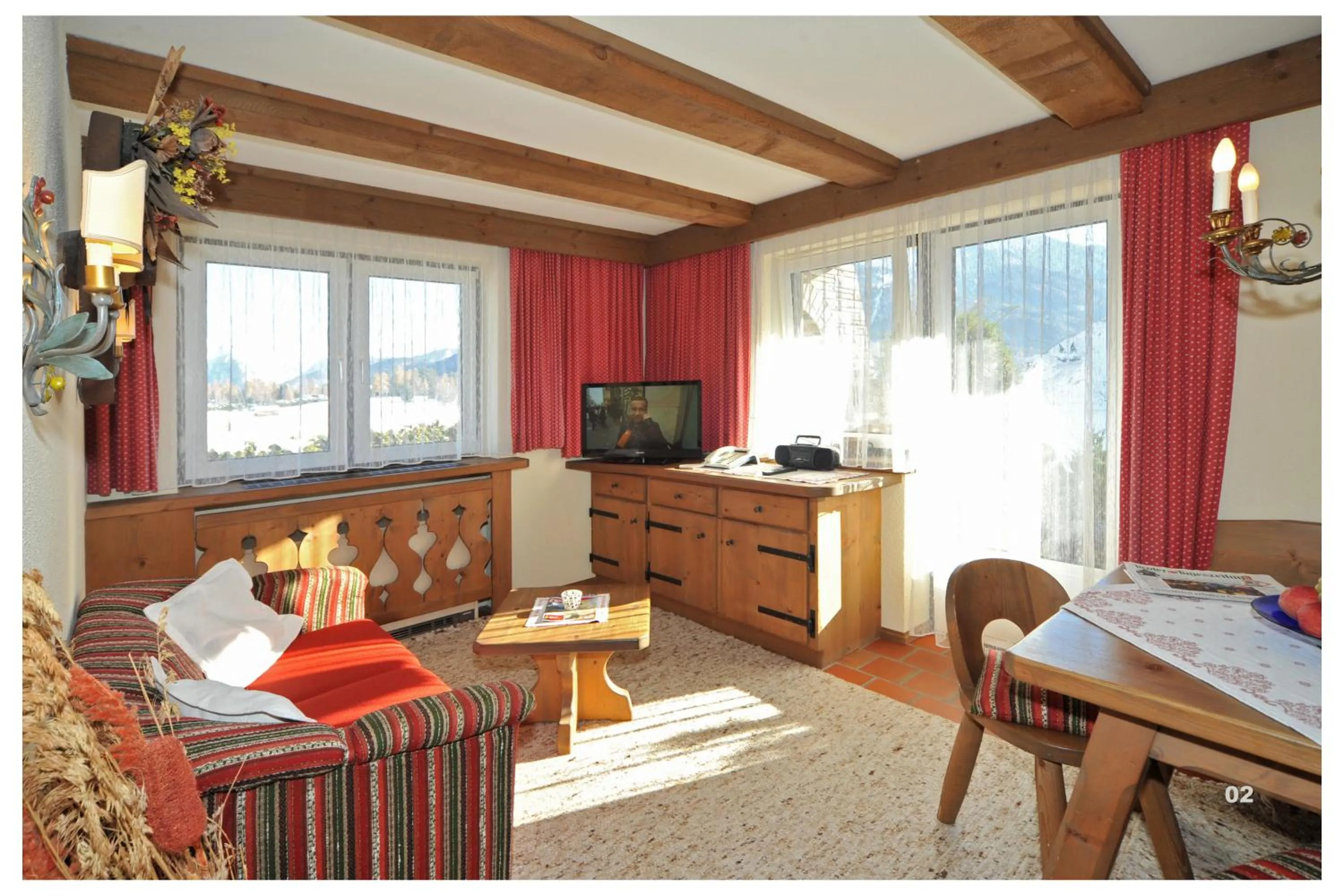 Living room in Haus Salzburg