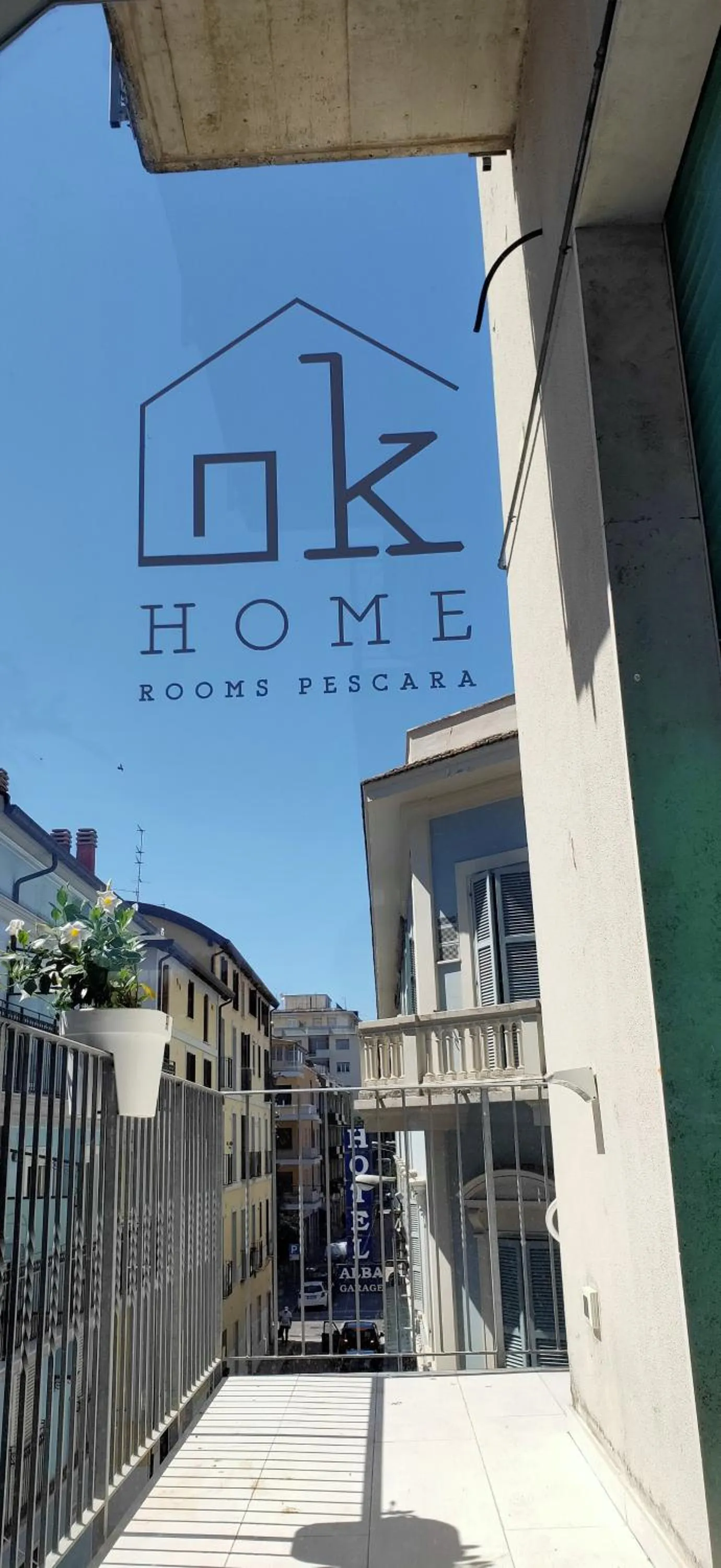 Balcony/Terrace in Ok Home Pescara Rooms