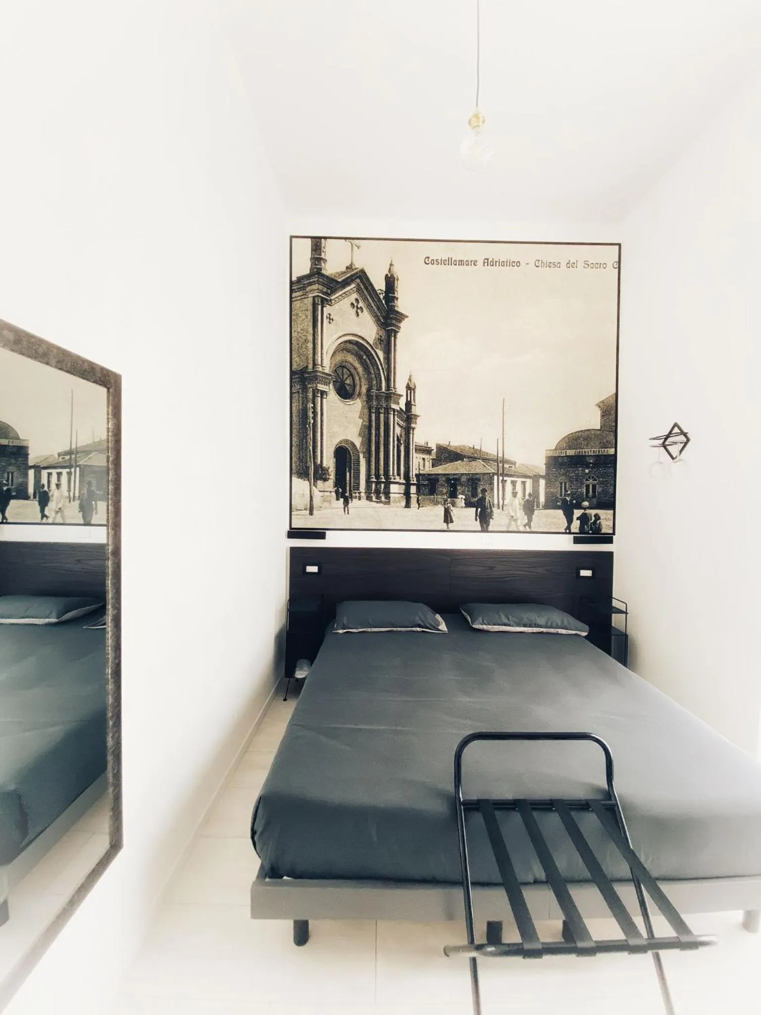 Bedroom, Bed in Ok Home Pescara Rooms