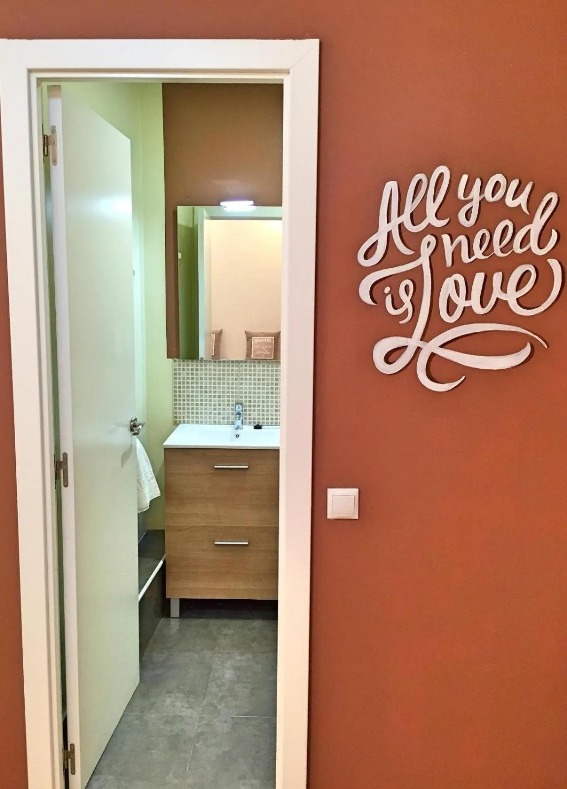 Bathroom in Guest House Barcelona Bruc