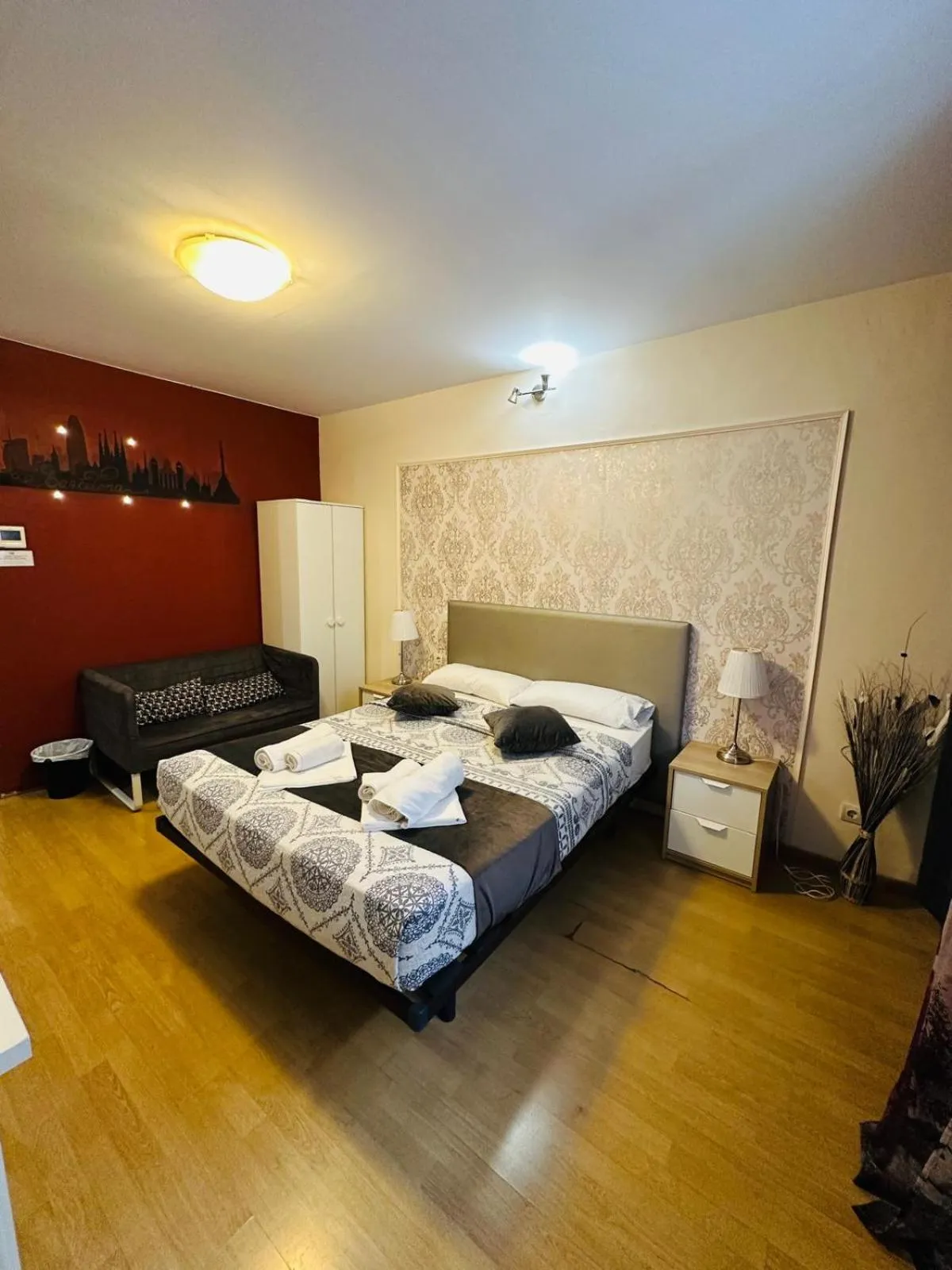 Bedroom, Bed in Guest House Barcelona Bruc