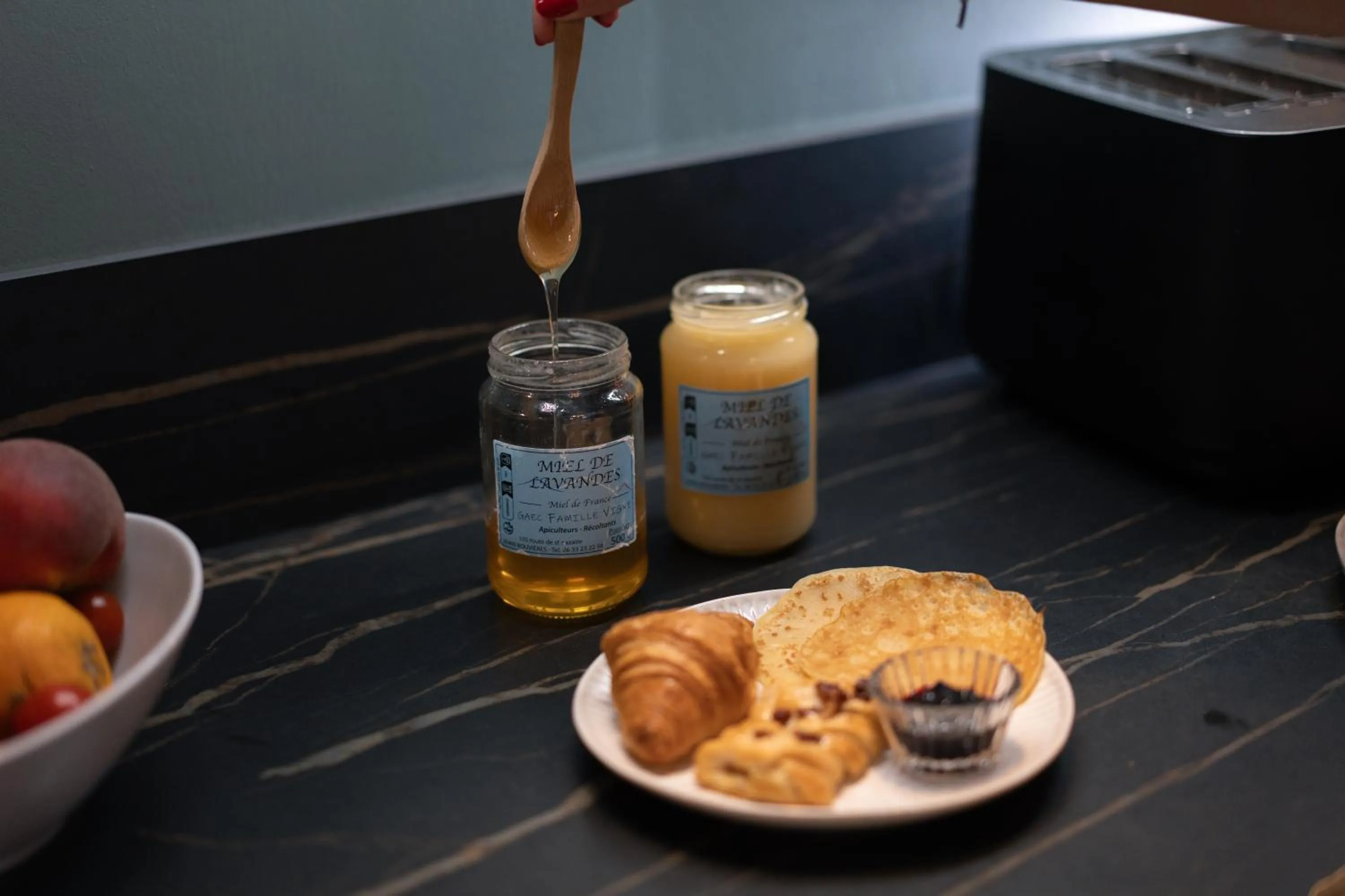 Breakfast in Le Victoria Boutique Hôtel