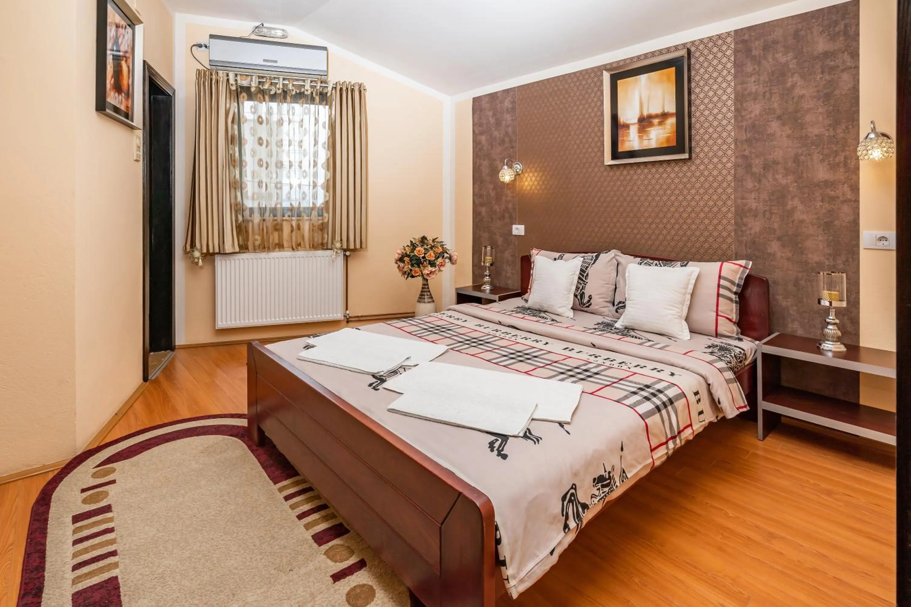 Bed in Villa Atina