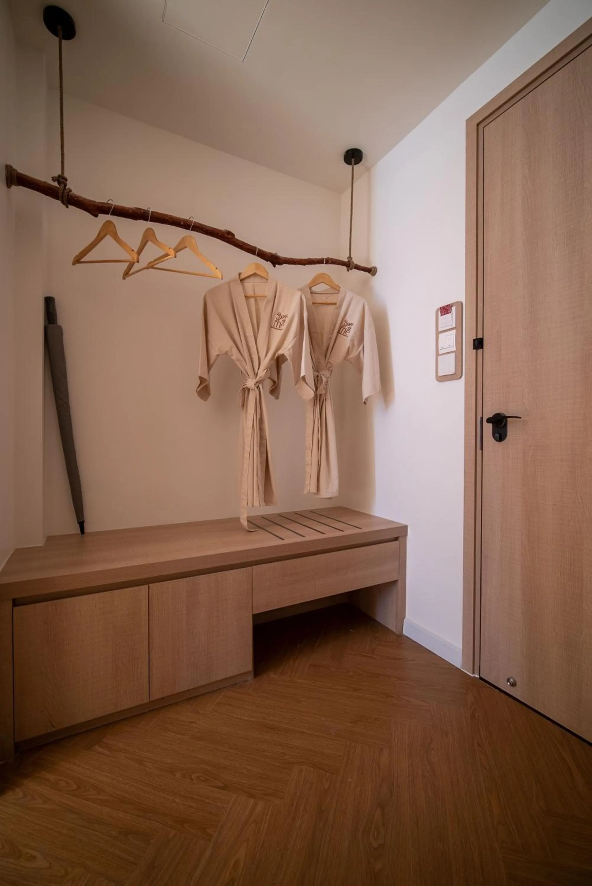 wardrobe in Me Saigon Boutique Hotel