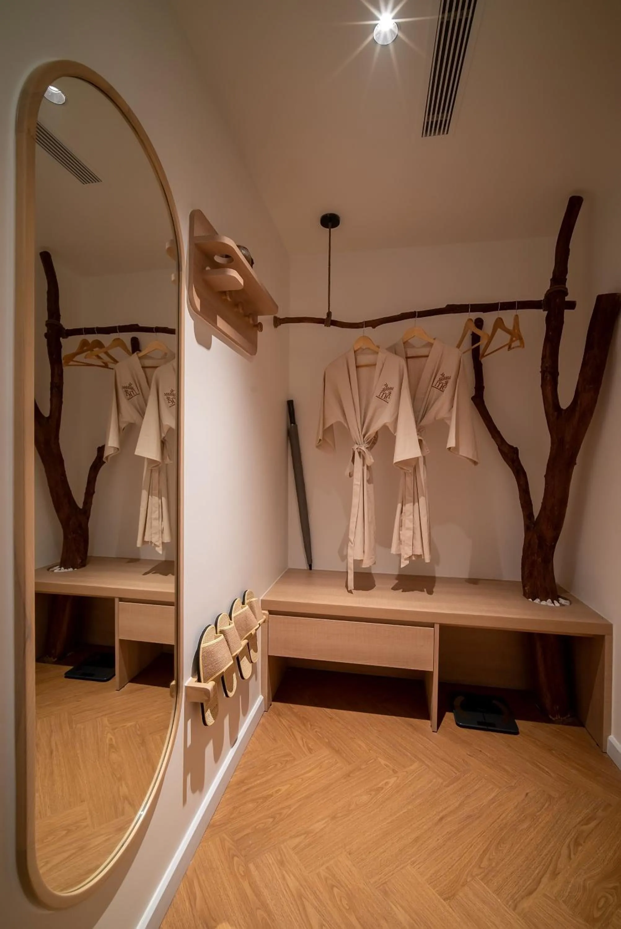 wardrobe in Me Saigon Boutique Hotel