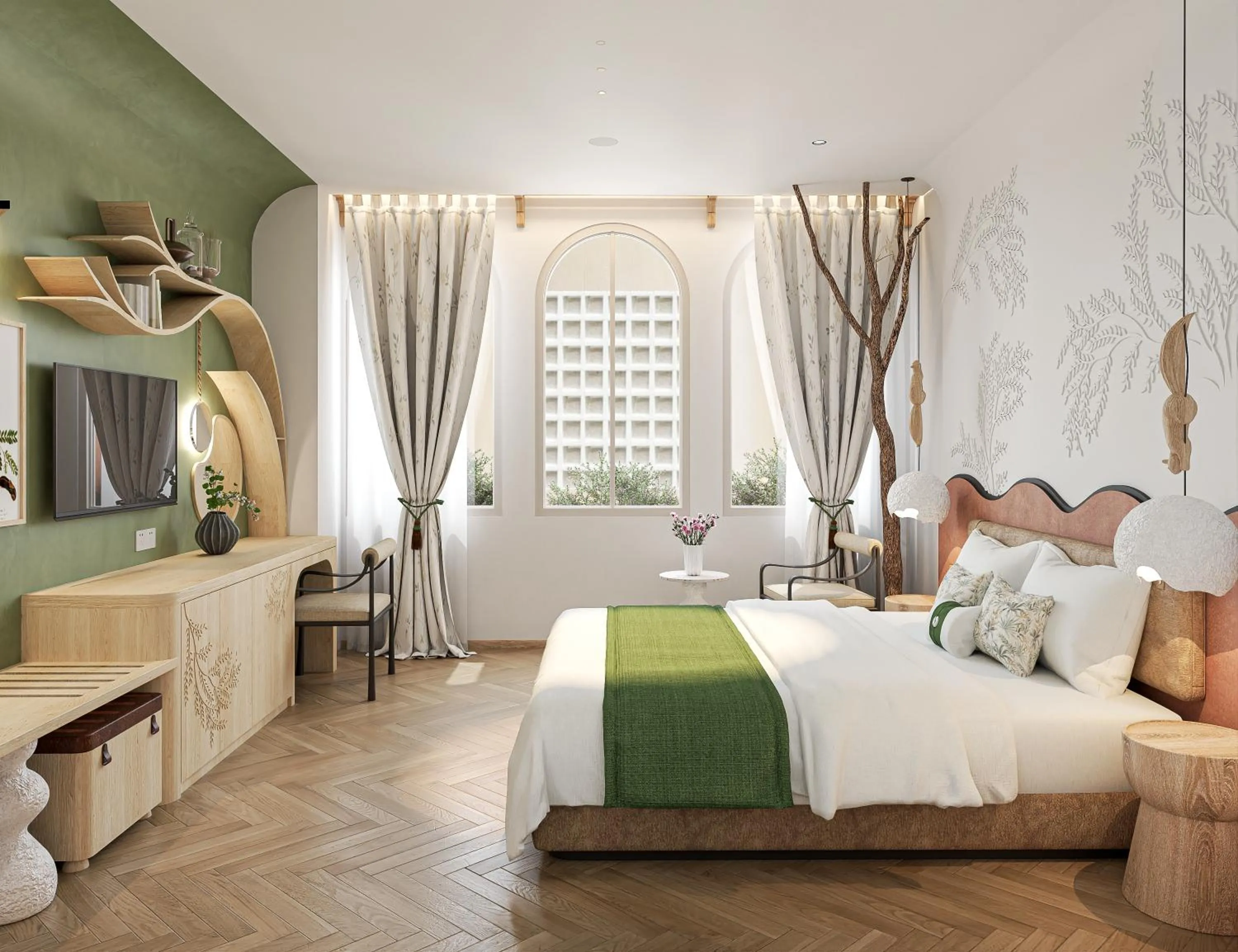 Bedroom, Bed in Me Saigon Boutique Hotel