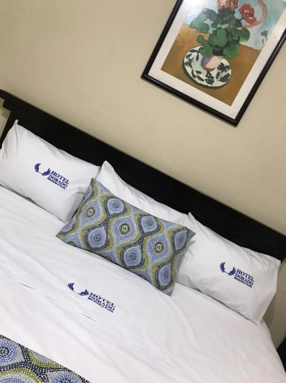 Bed in Hotel Dorado a una calle de Playa Regatas y el Malecon