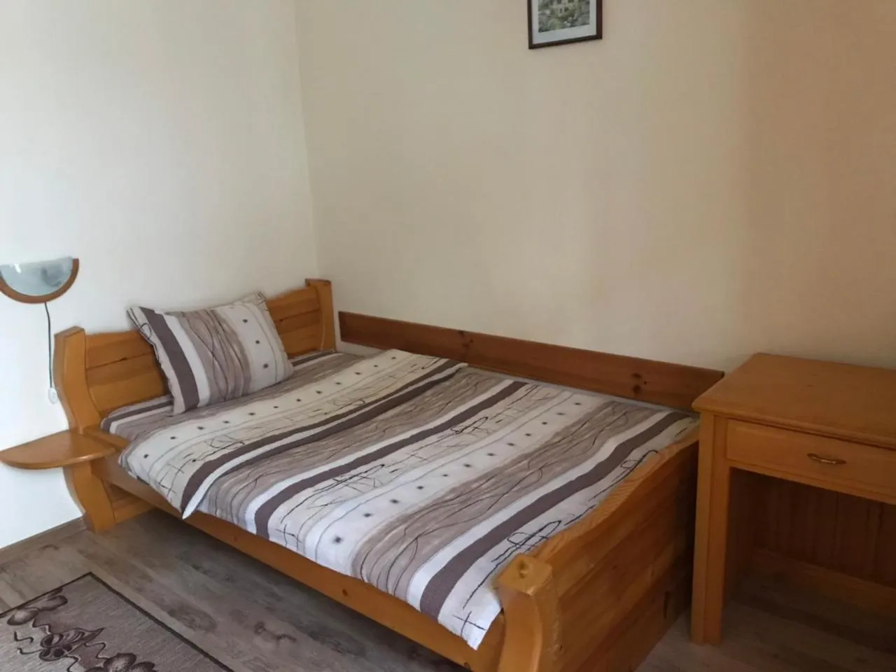 Bed in Hadji Georgi Hotel