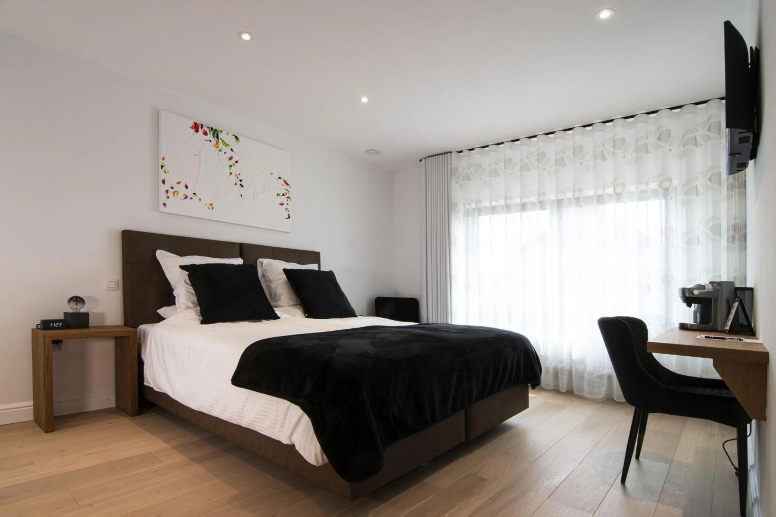 Coffee/tea facilities, Bed in 't pure genot