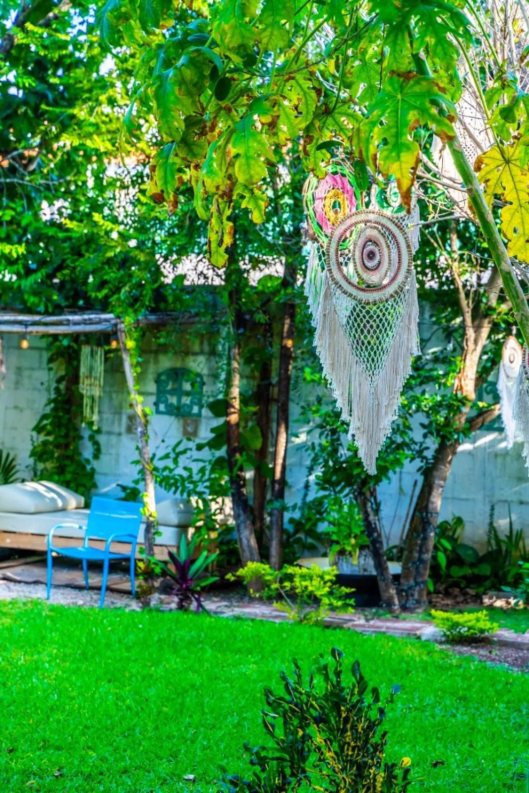 Garden in Casa Borush by Ecoplaneta