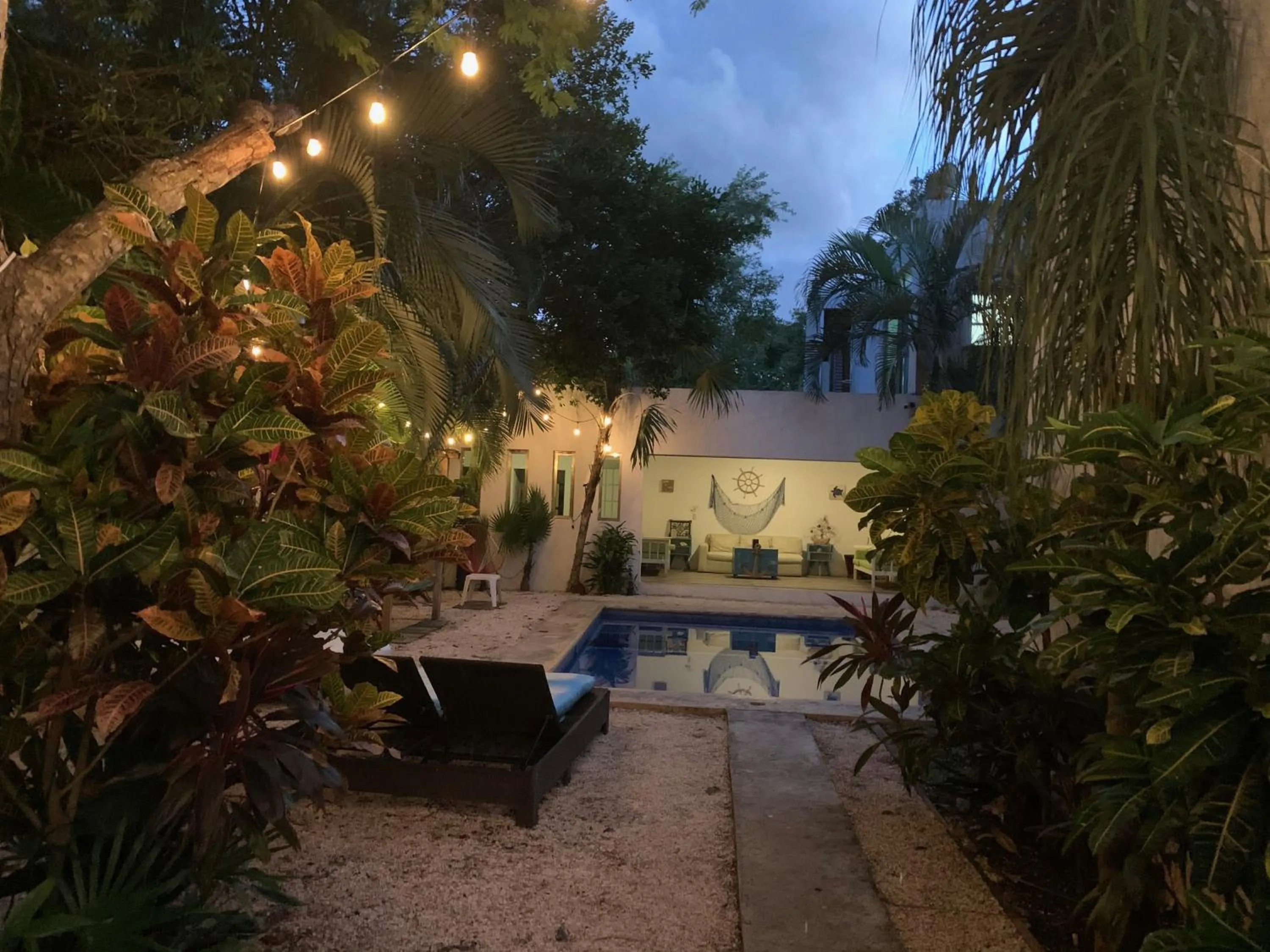 Pool view in Casa Borush by Ecoplaneta