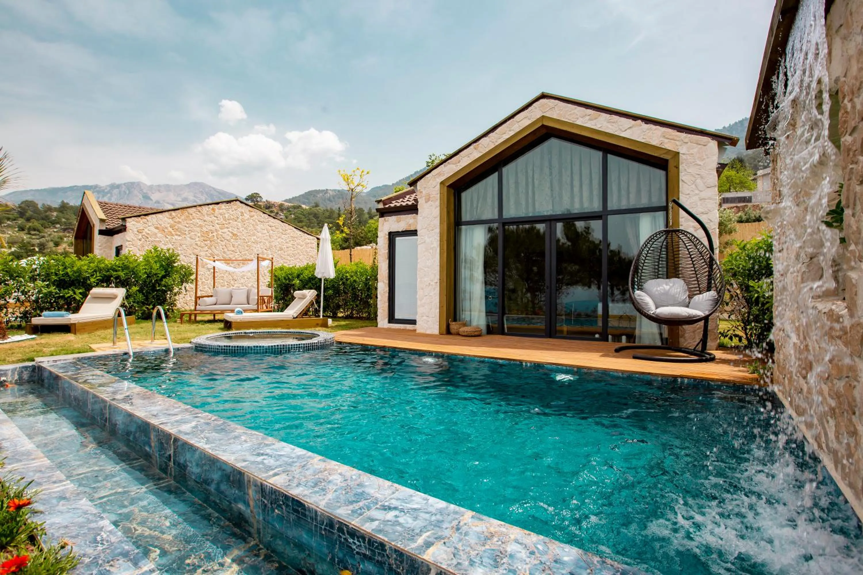 Garden view in Vista Del Amor Faralya