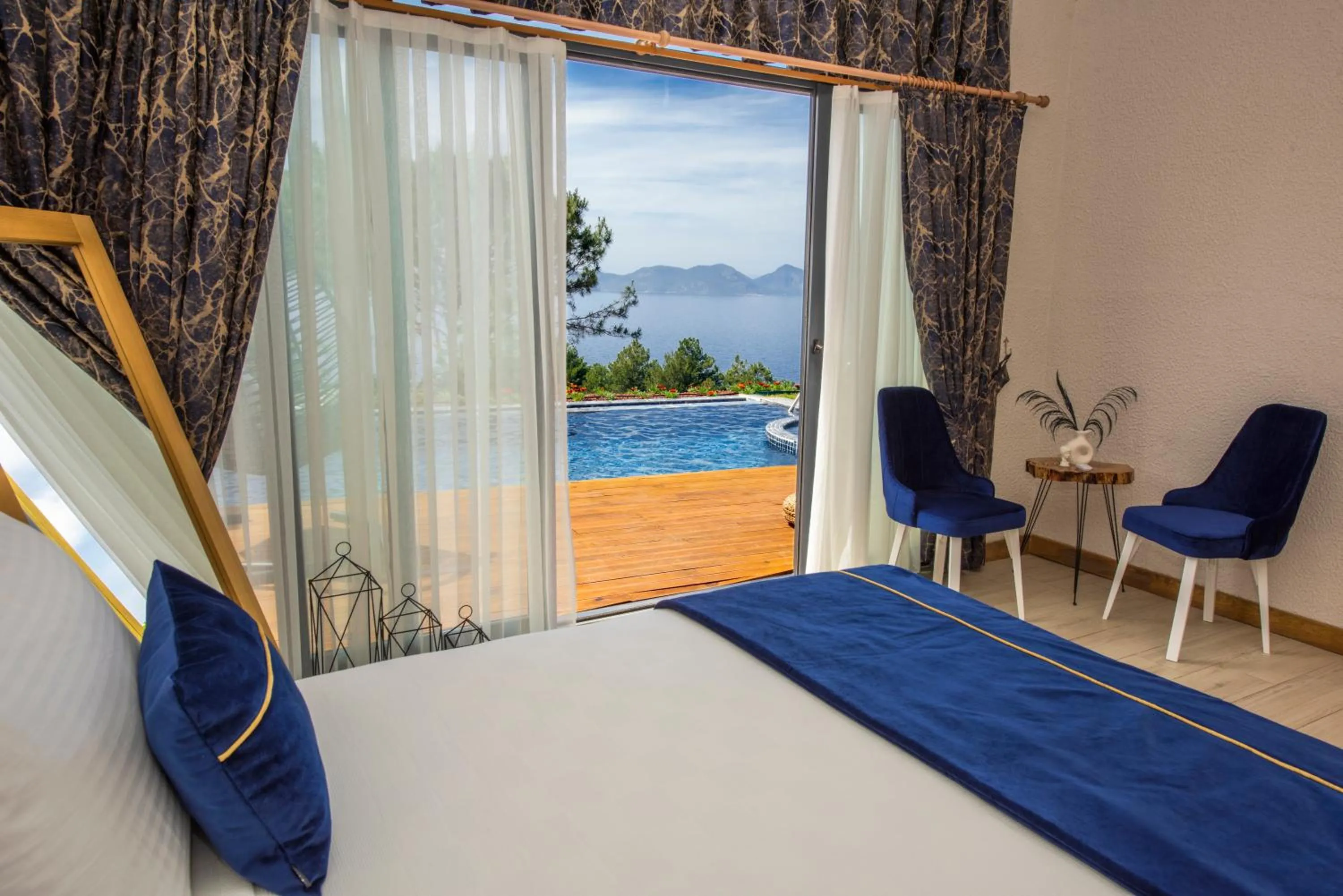 Sea view, Bed in Vista Del Amor Faralya