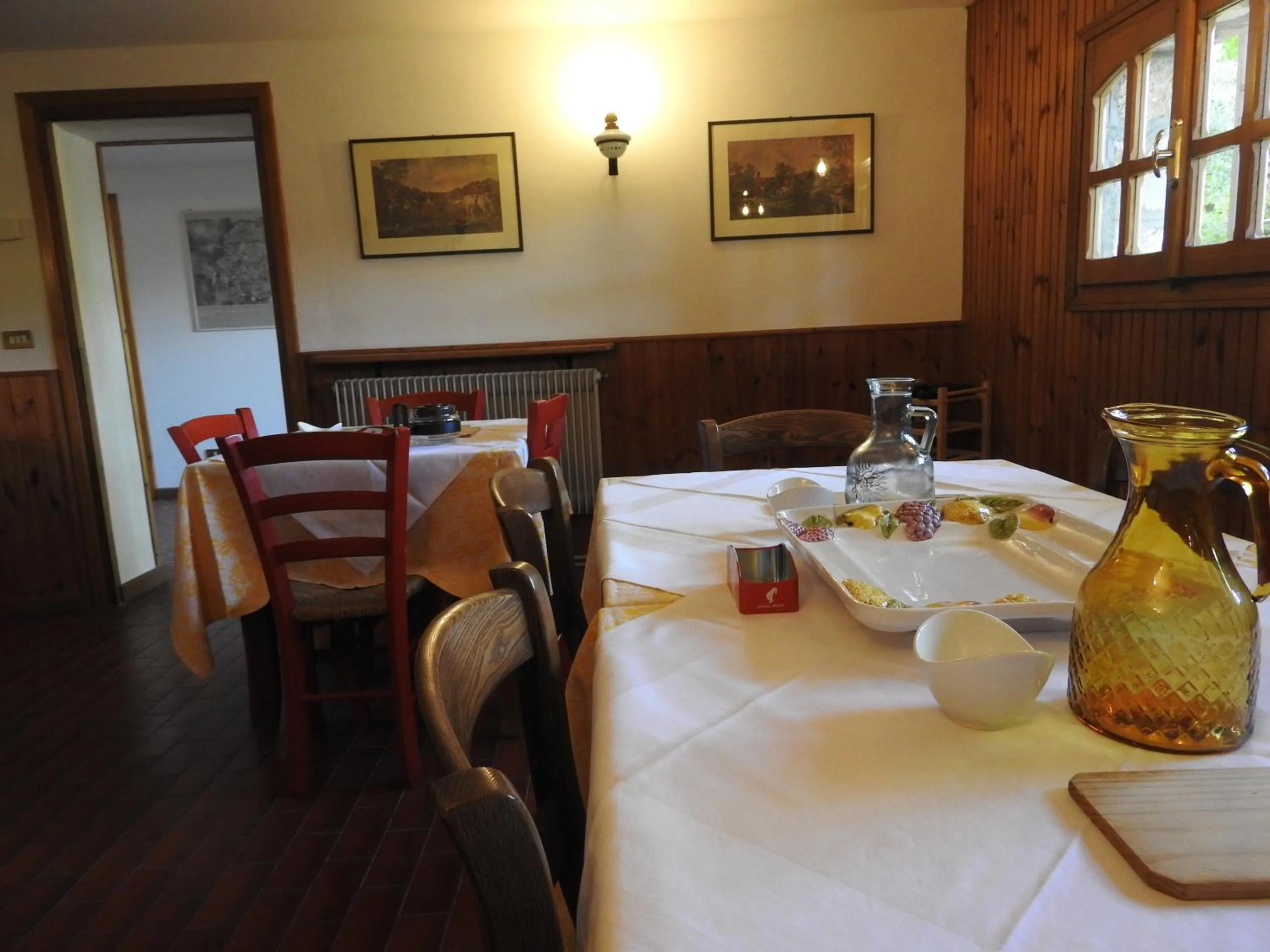 Dining area in Villa Venezia