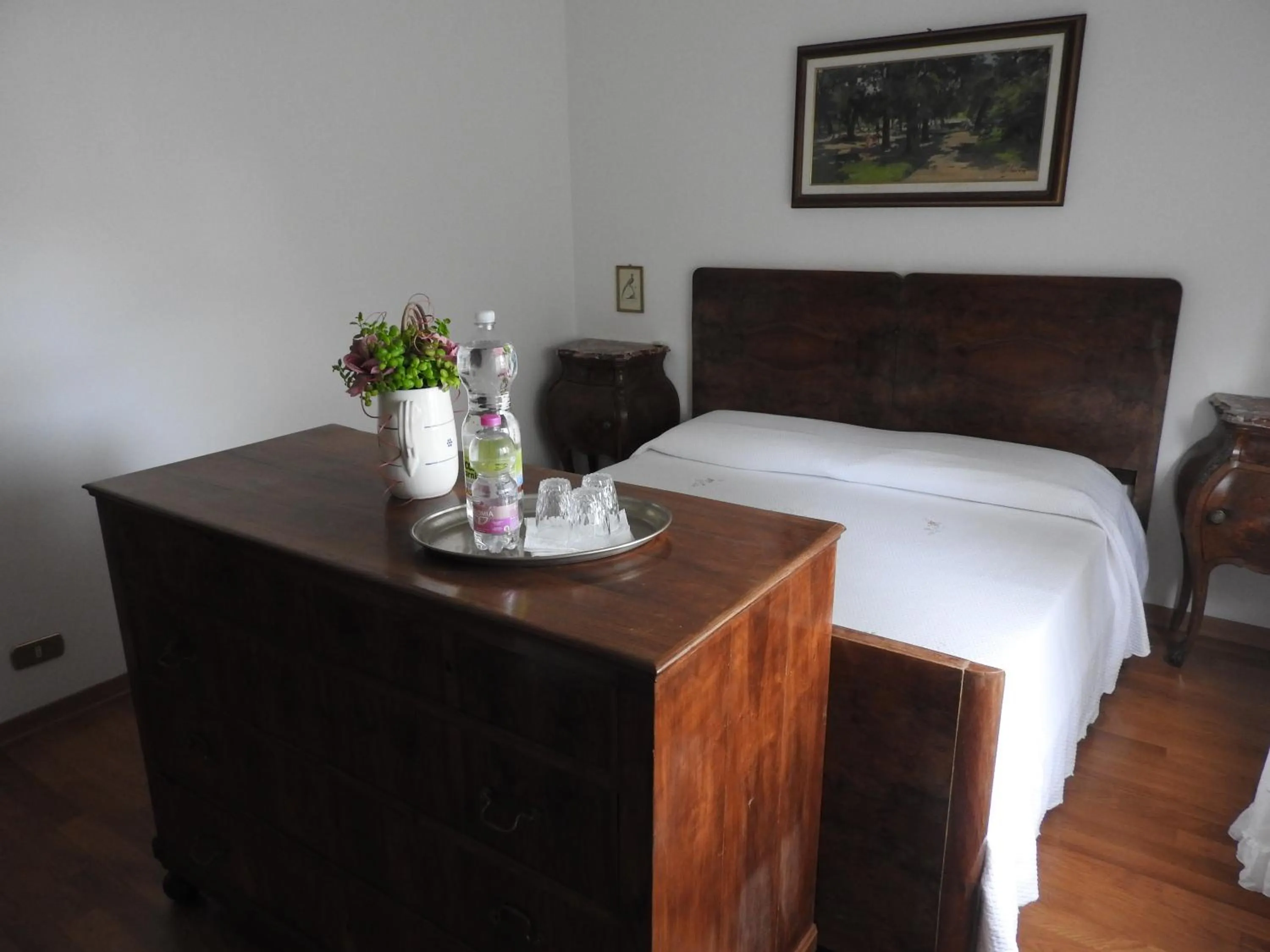 Bed in Villa Venezia