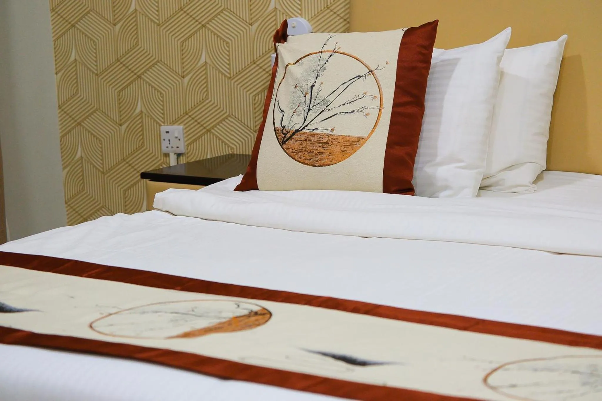 Bed in AL MARSA HOTEL APARTMENTS