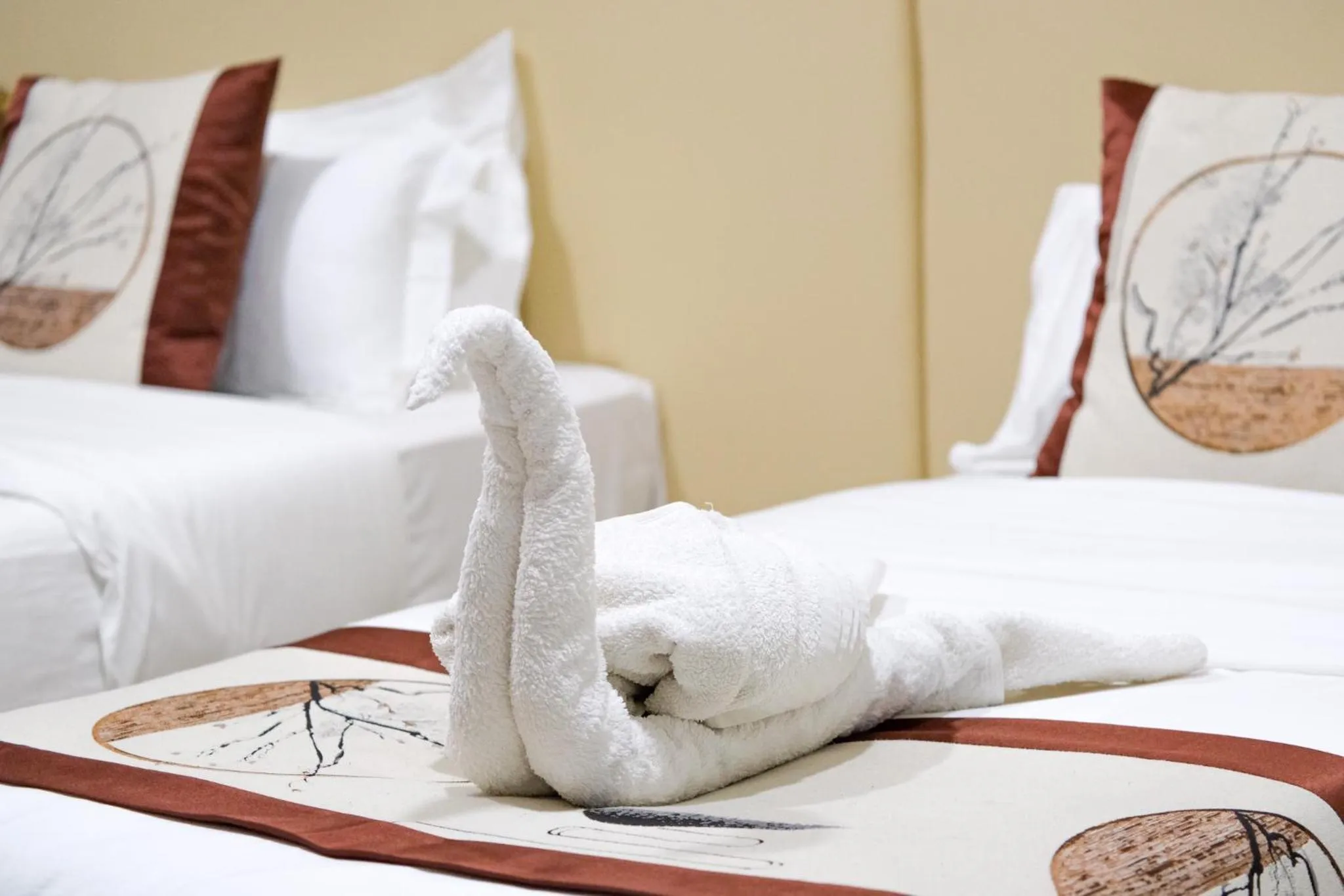 Bed in AL MARSA HOTEL APARTMENTS