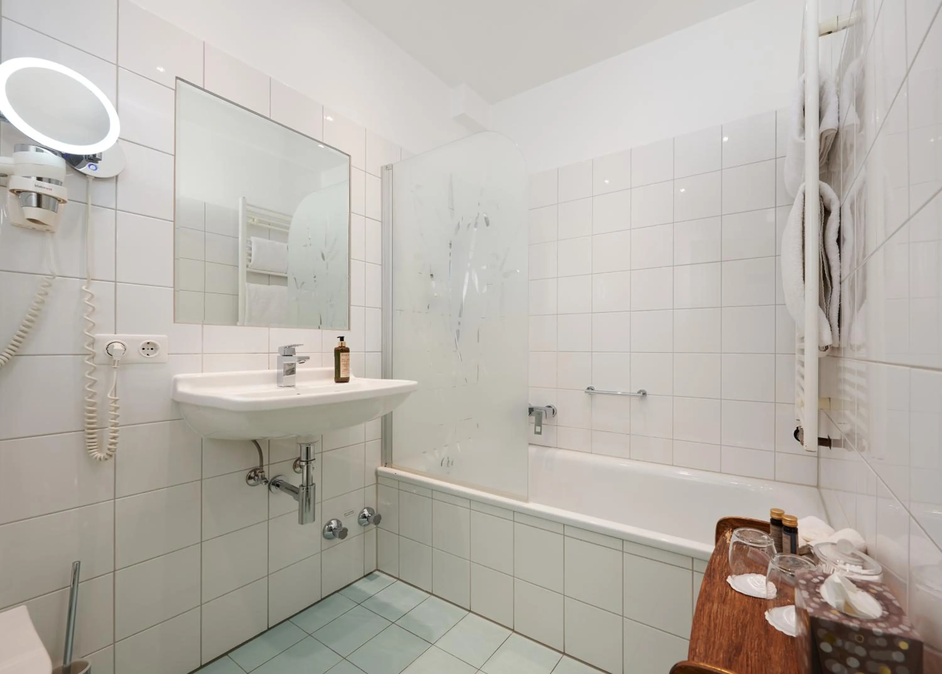 Shower in Design-Boutique Hotel Vosteen