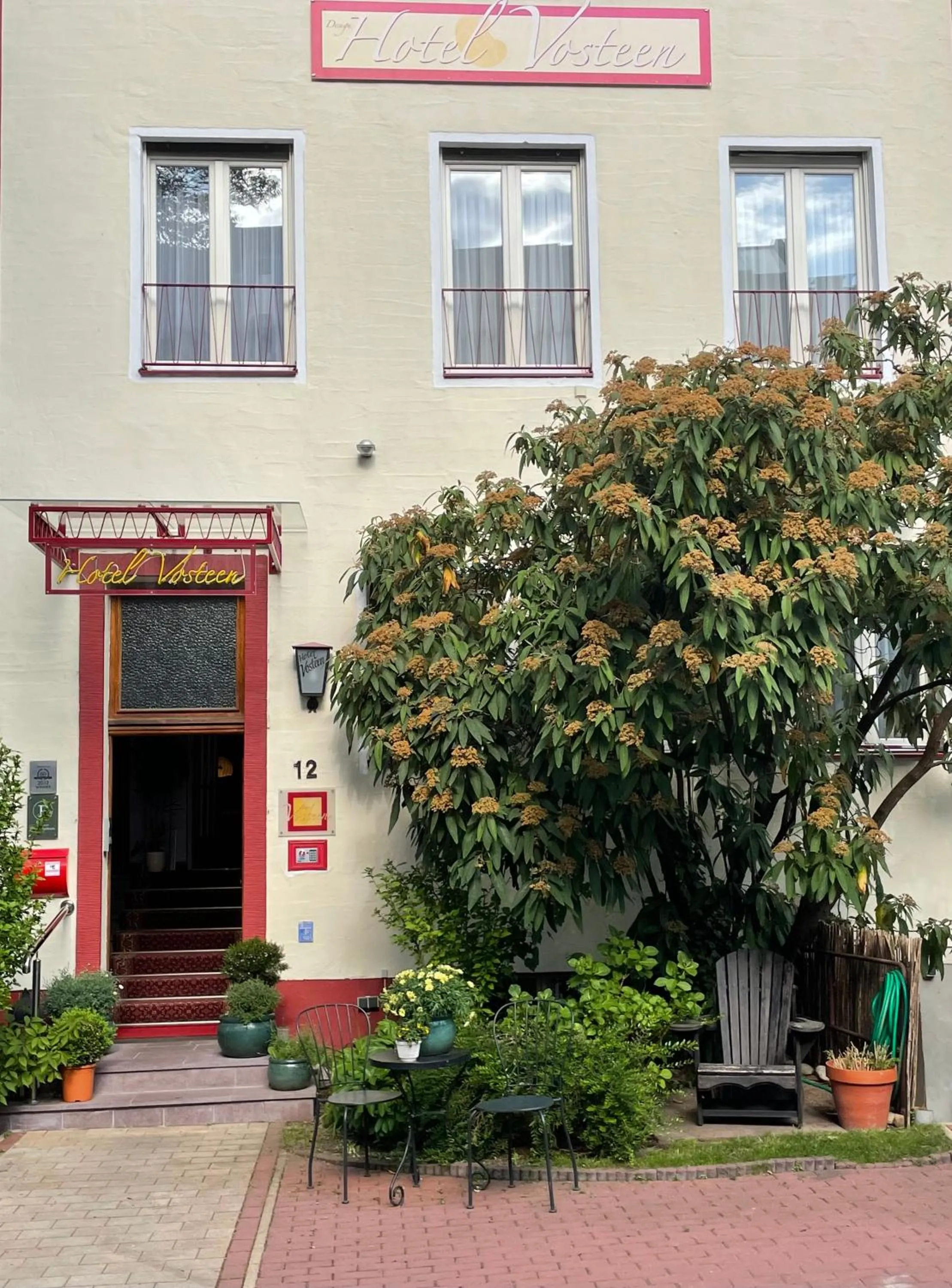 Facade/entrance in Design-Boutique Hotel Vosteen