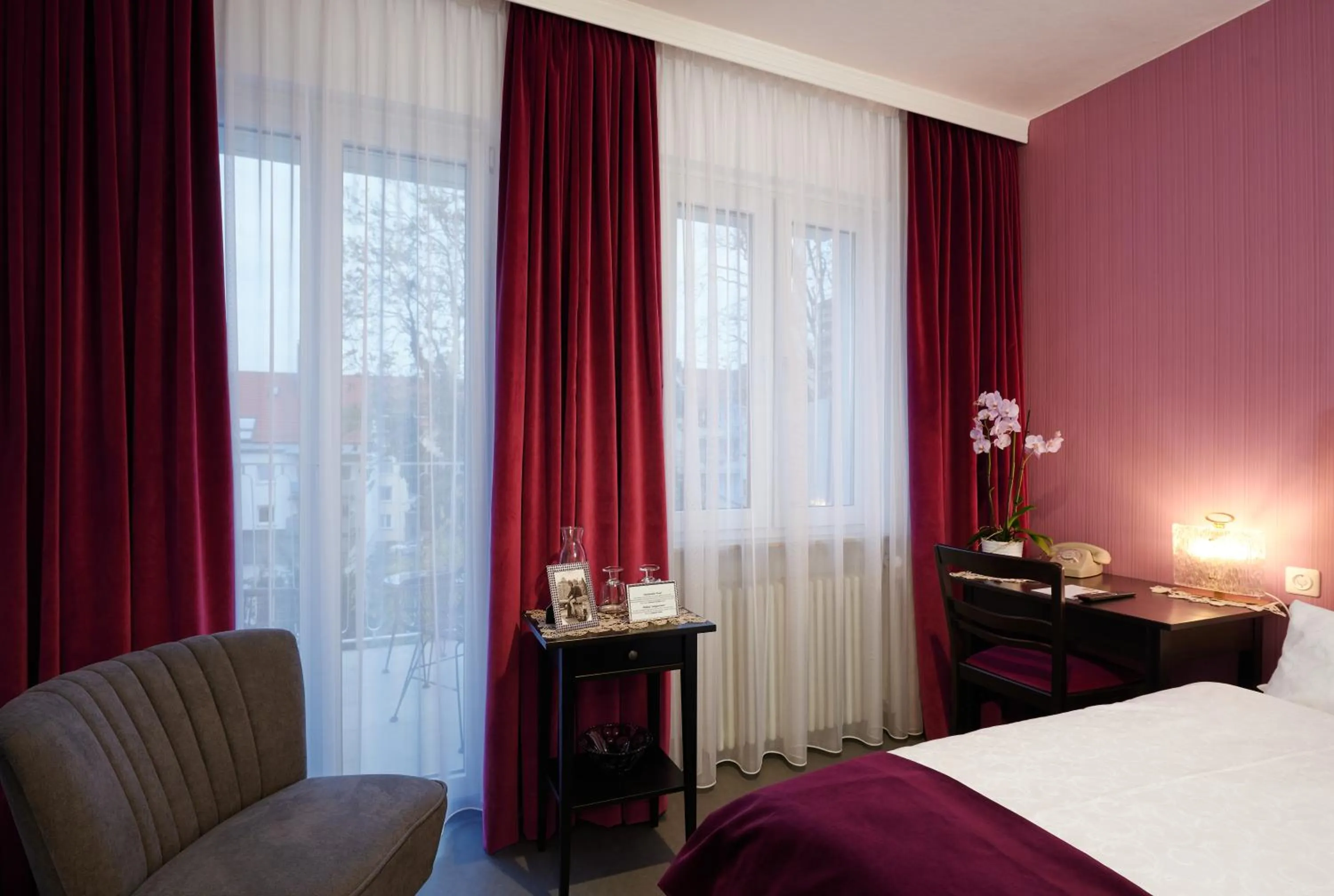 Bed in Design-Boutique Hotel Vosteen