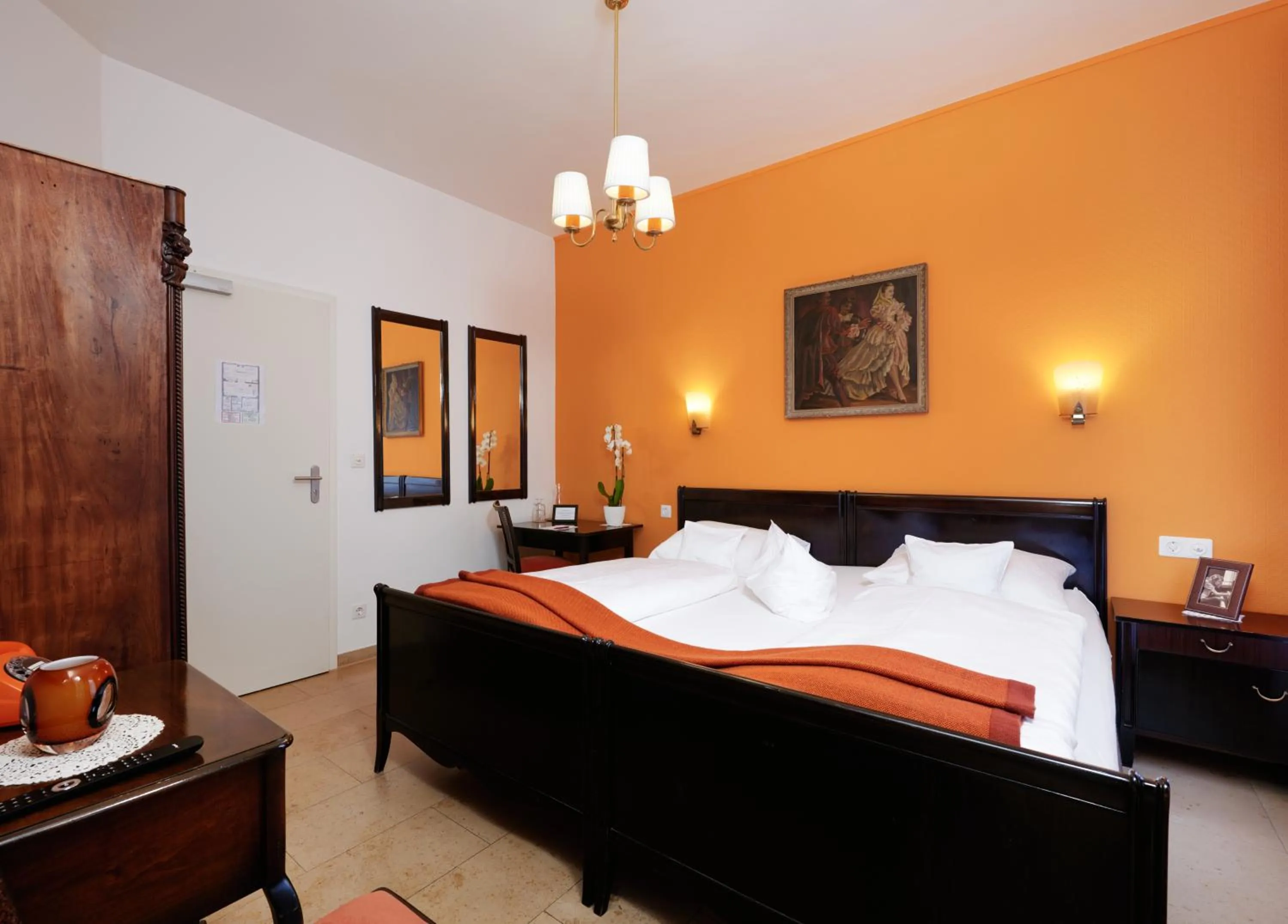 Bed in Design-Boutique Hotel Vosteen