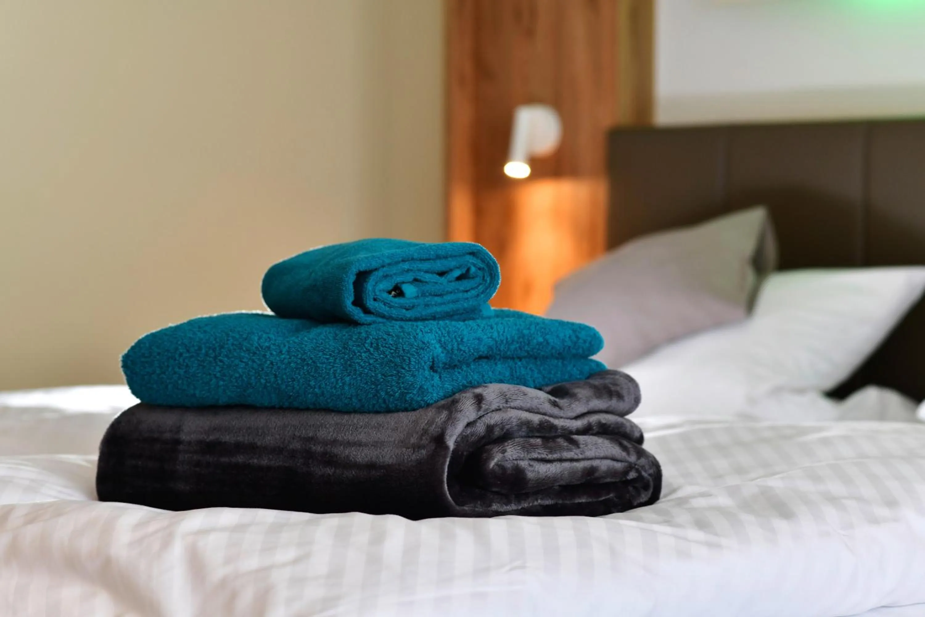 Bedroom, Bed in Landhotel Hermannshöhe