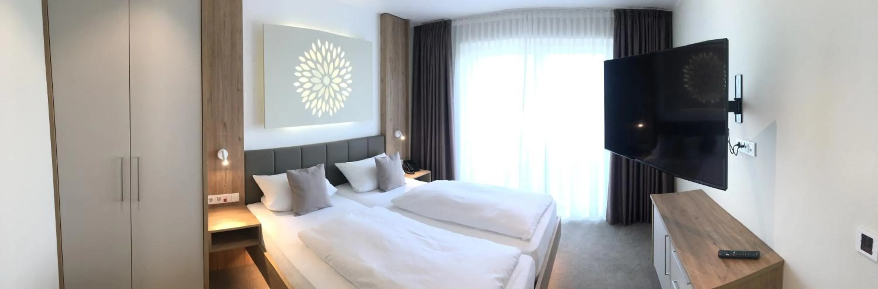 Bed in Landhotel Hermannshöhe