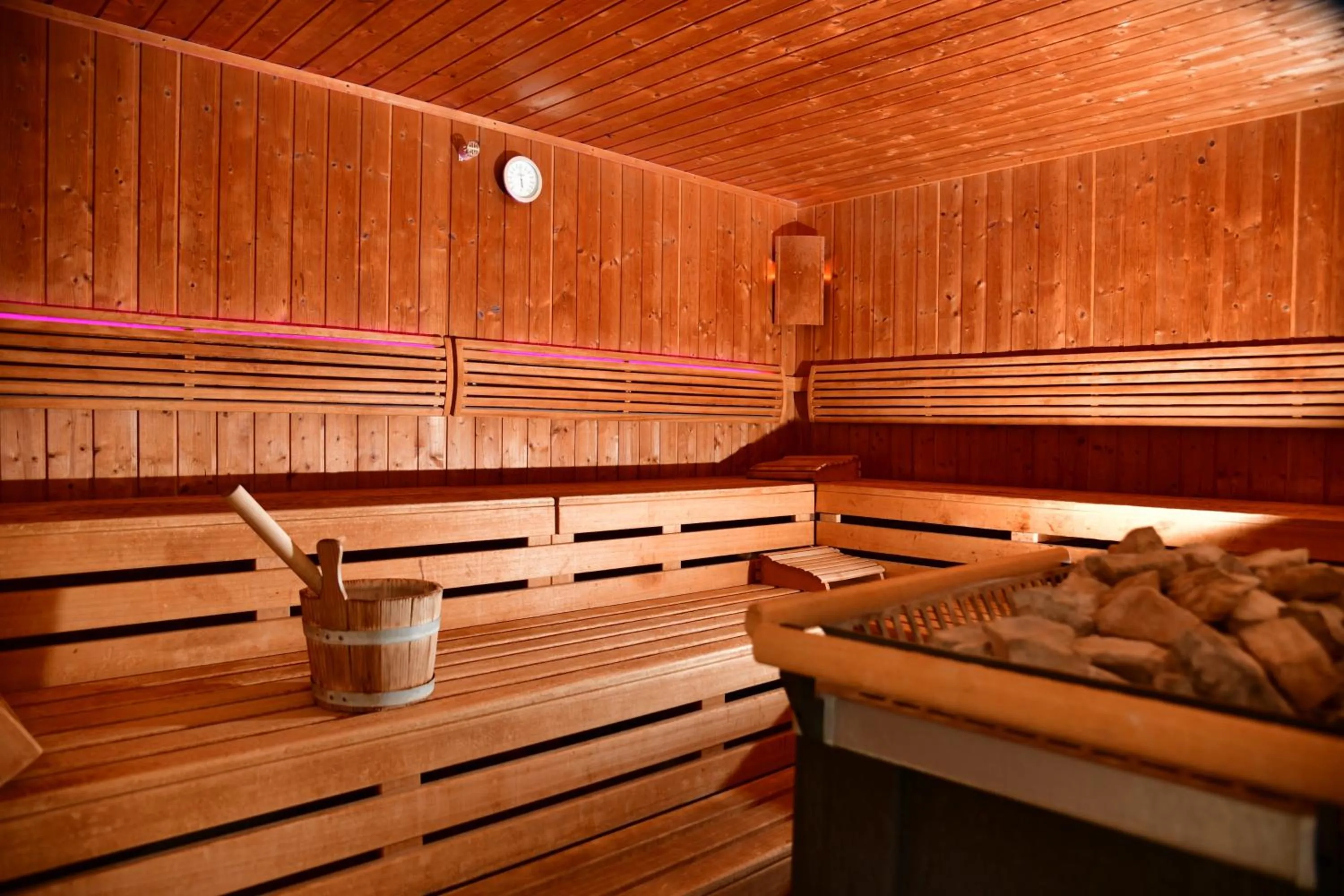 Sauna in Landhotel Hermannshöhe