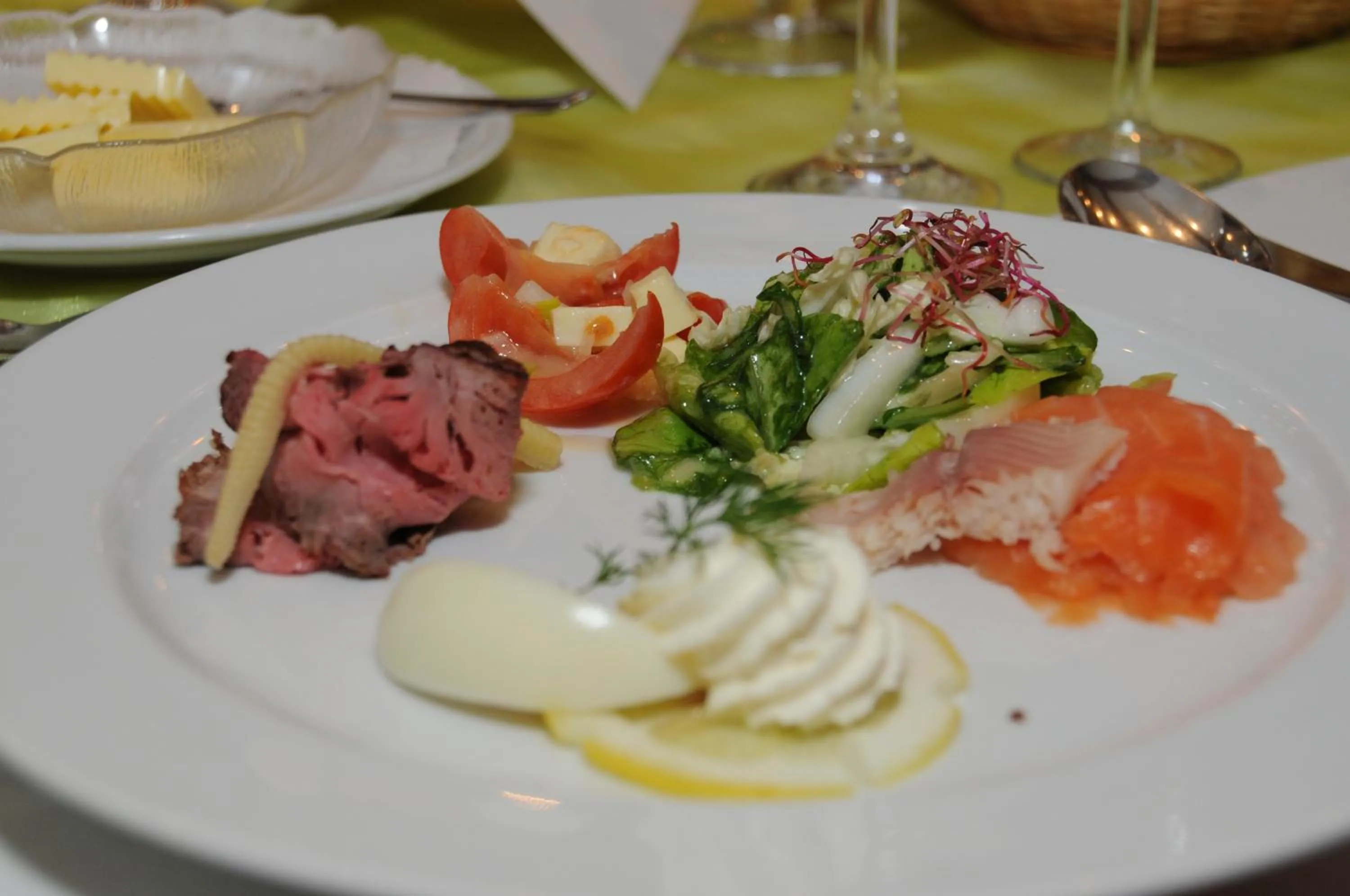 Food close-up in Landhotel Hermannshöhe