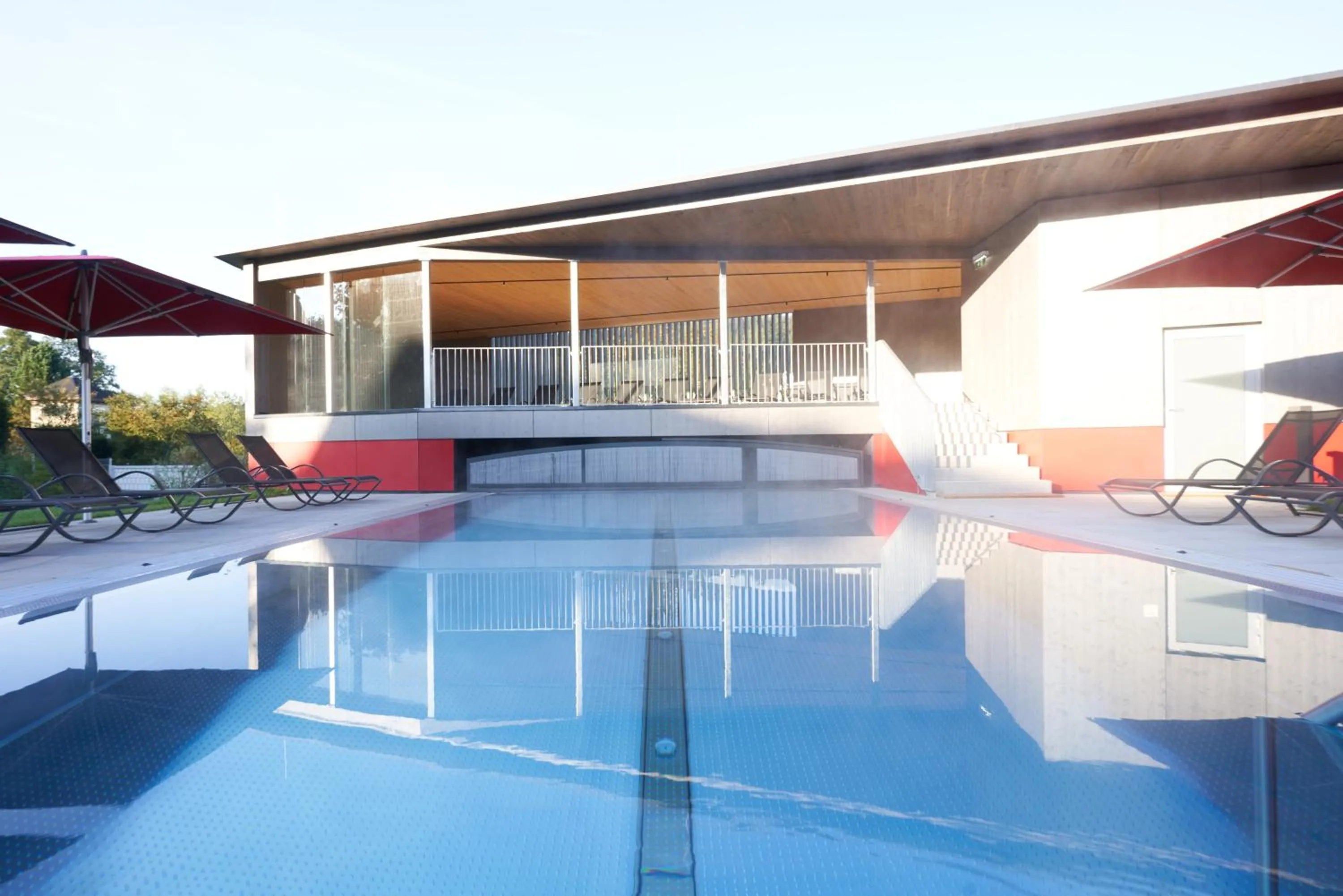 Swimming pool in Spa Hotel Bründl