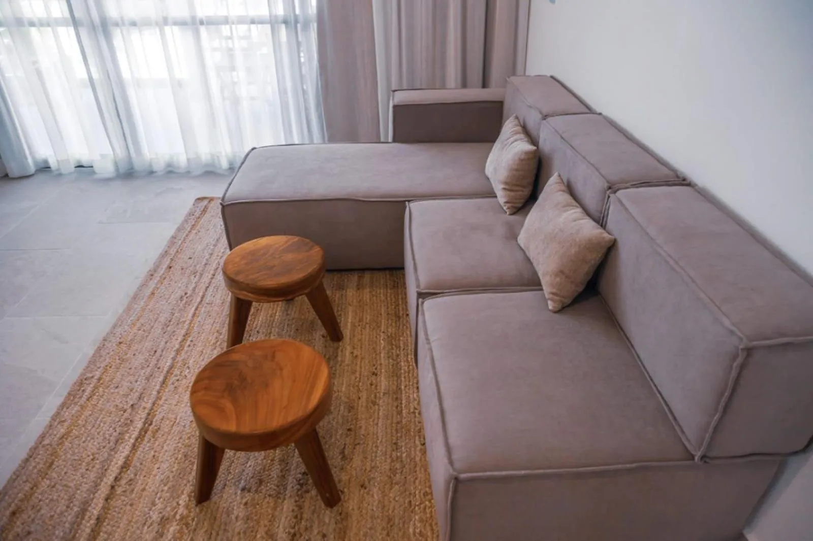 Living room in The Waves Tulum by BNB Experience