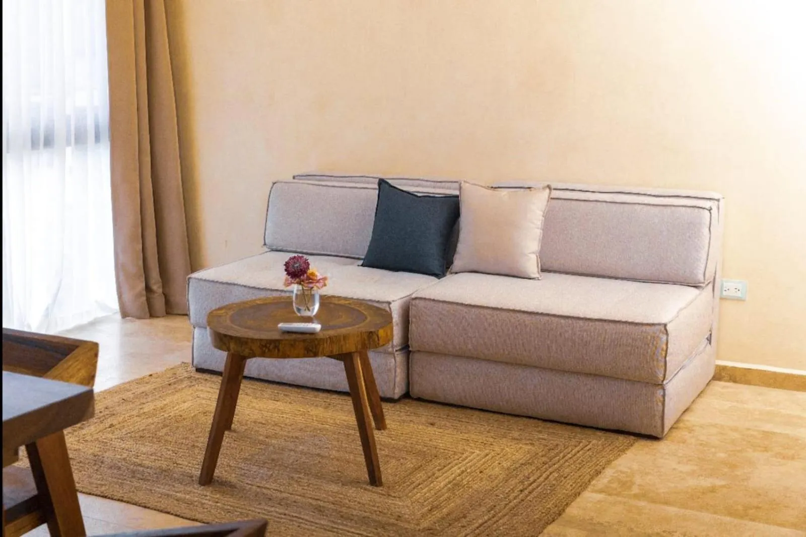 Living room, Bed in The Waves Tulum by BNB Experience