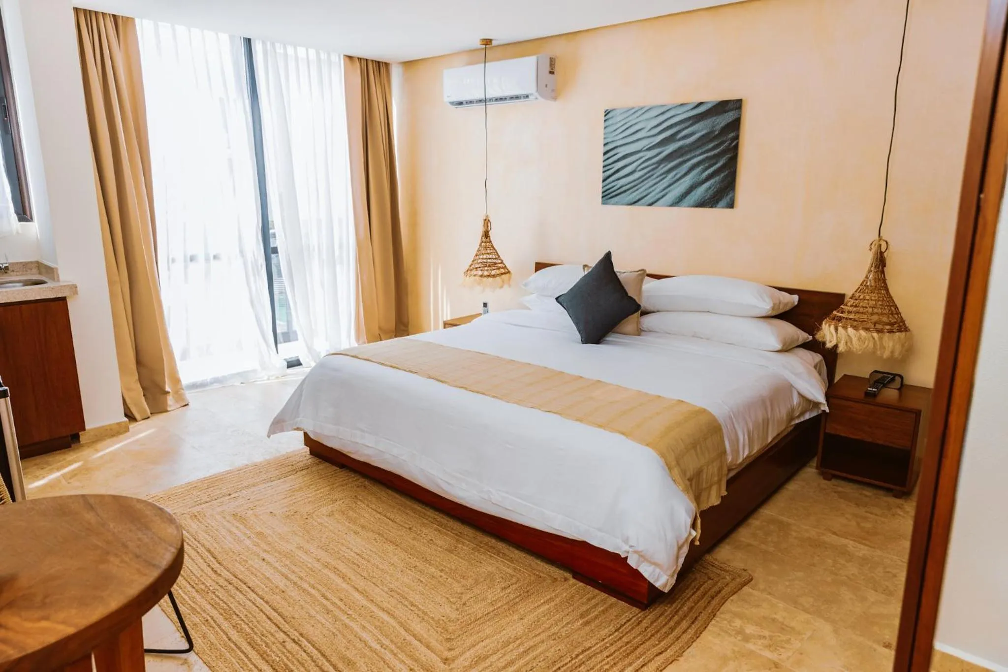 Bed in The Waves Tulum by BNB Experience