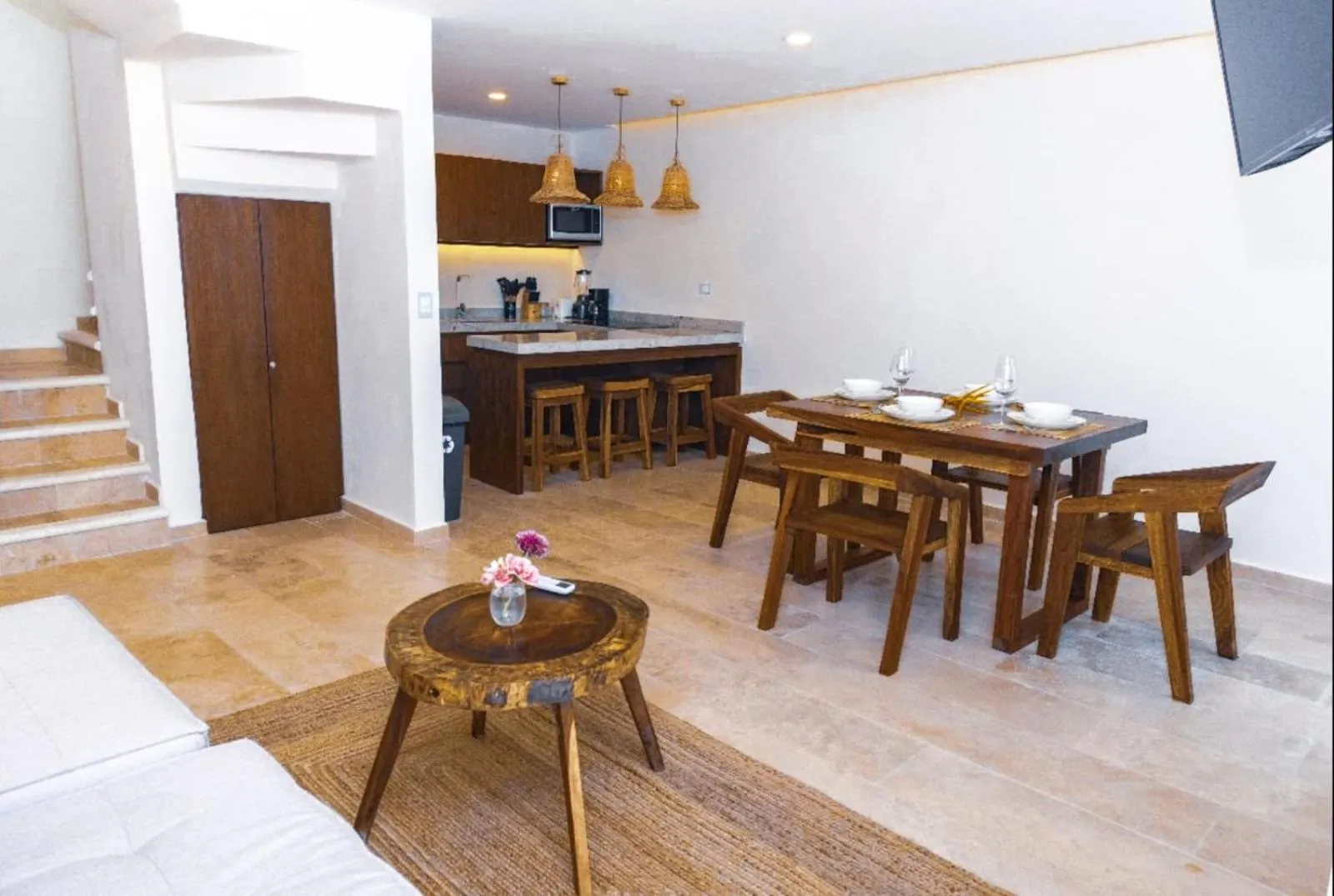 Dining area in The Waves Tulum by BNB Experience