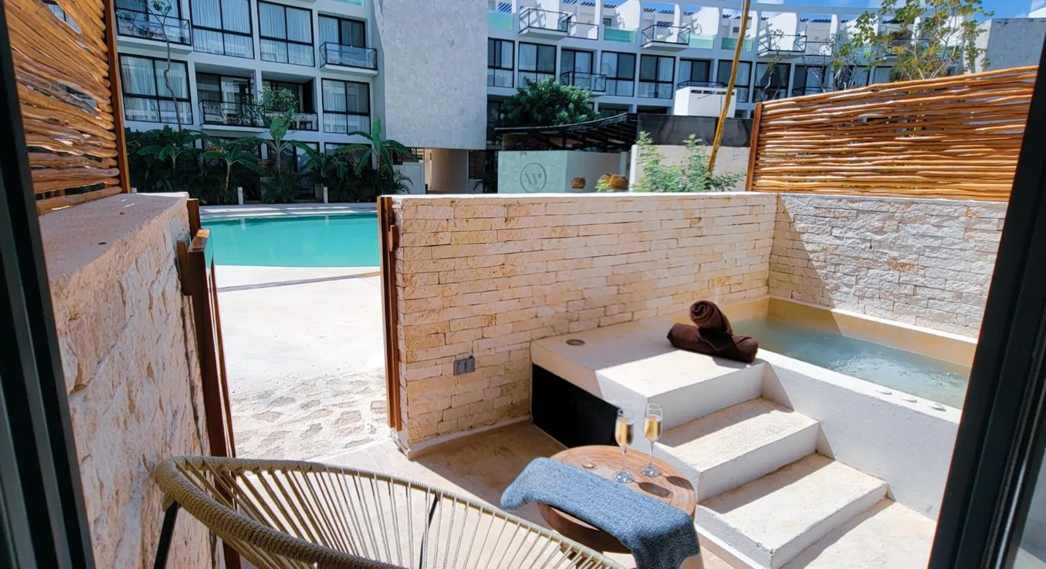 Balcony/Terrace in The Waves Tulum by BNB Experience