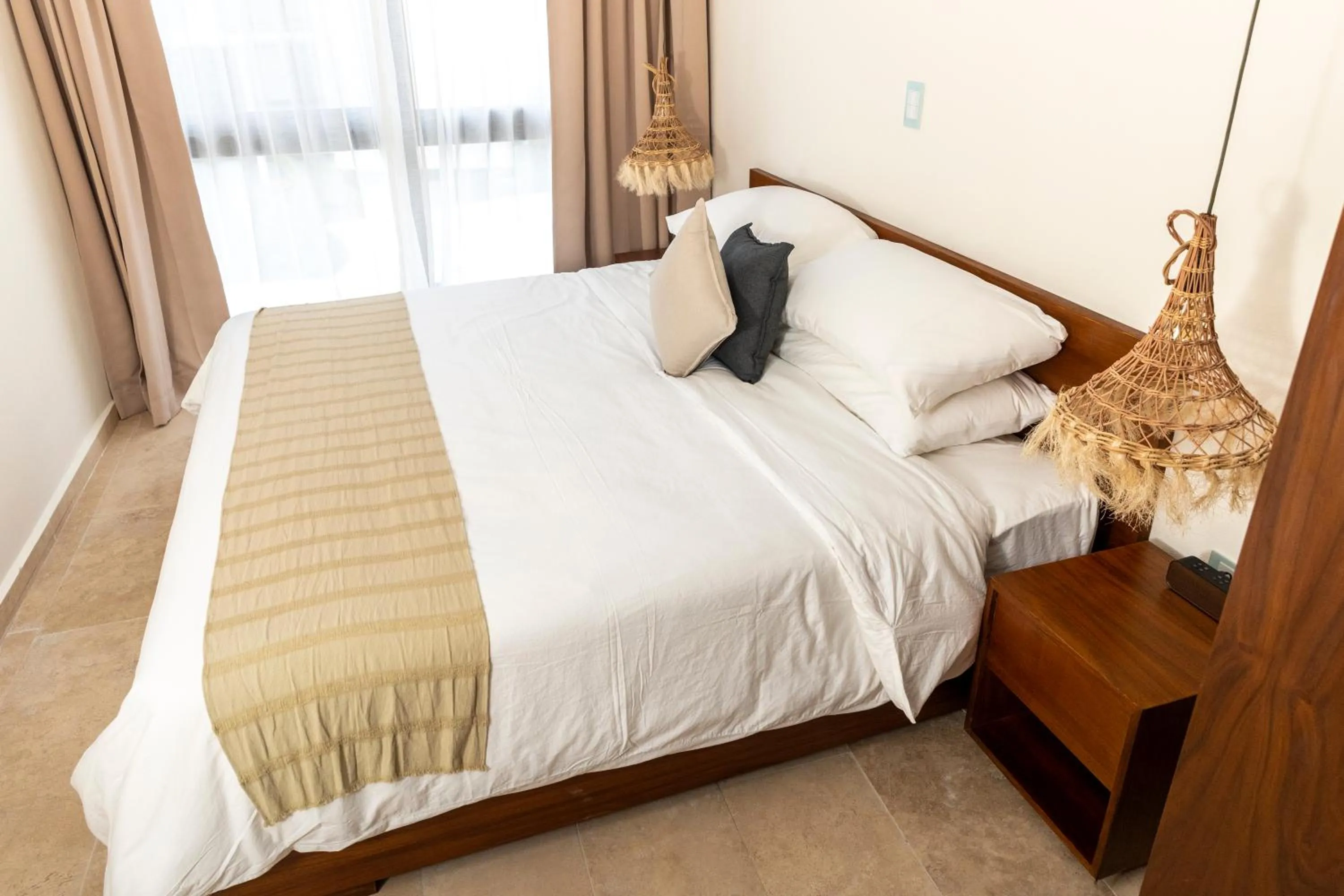 Bed in The Waves Tulum by BNB Experience