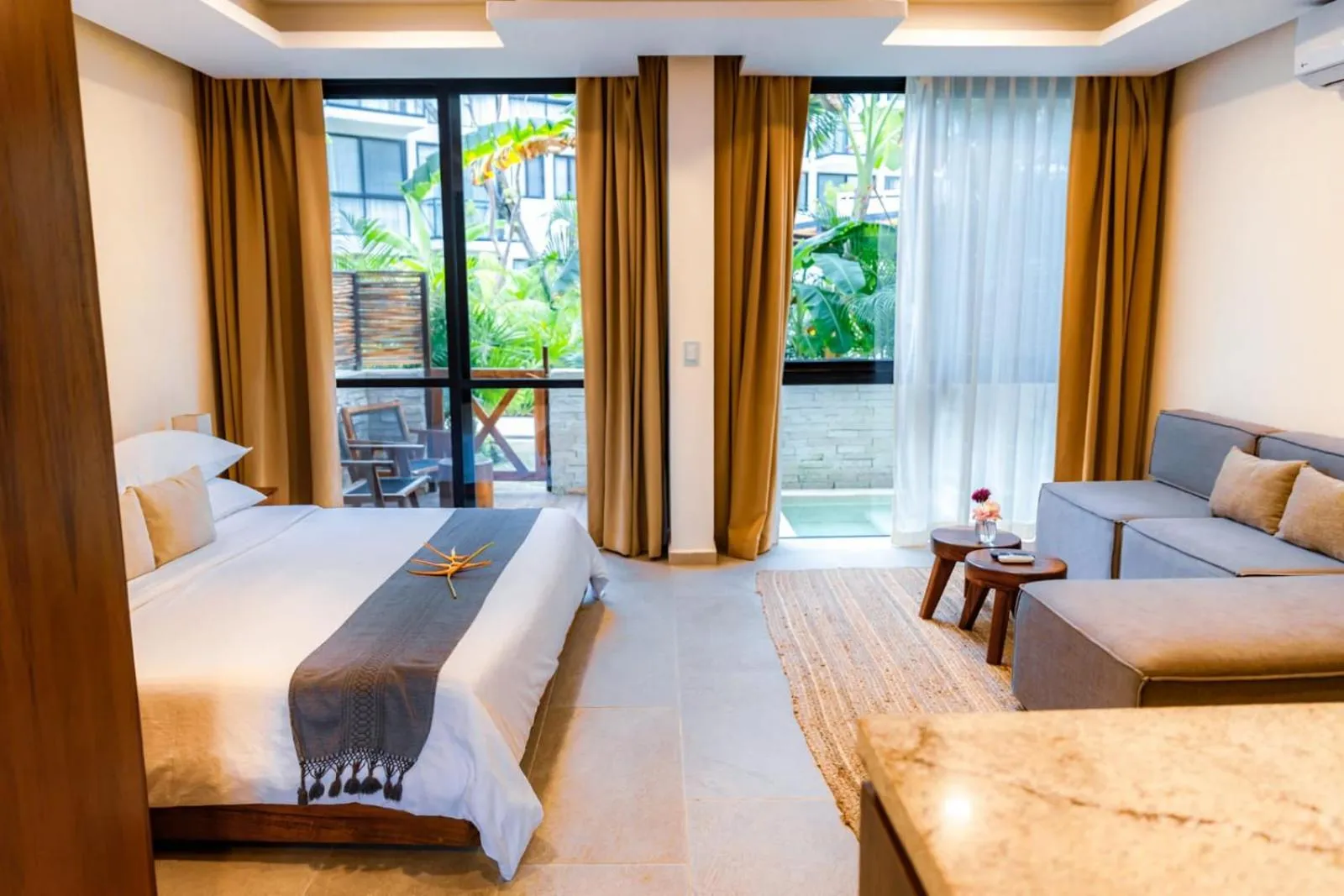 Bed in The Waves Tulum by BNB Experience