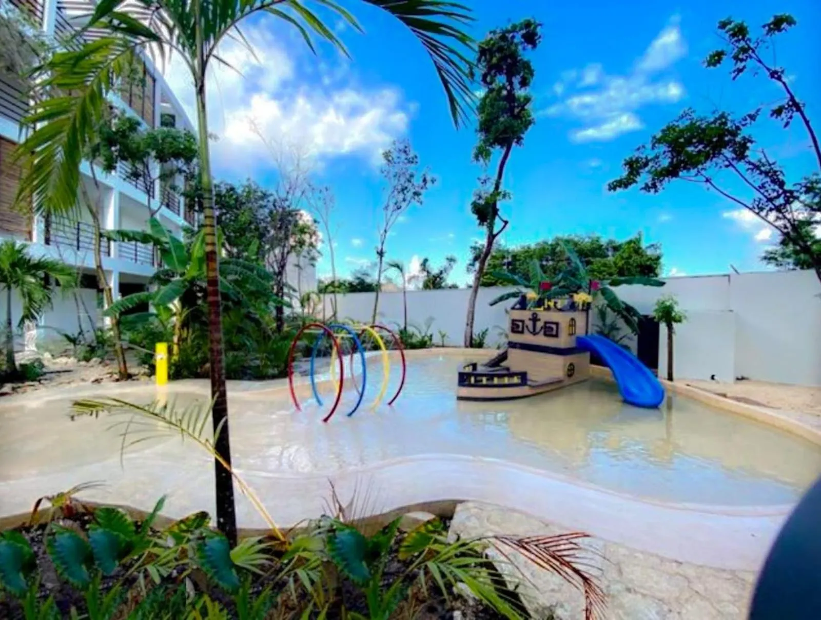 Children play ground in The Waves Tulum by BNB Experience