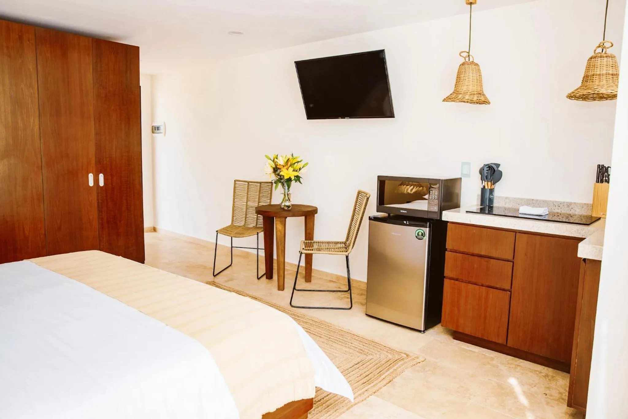 Bed in The Waves Tulum by BNB Experience