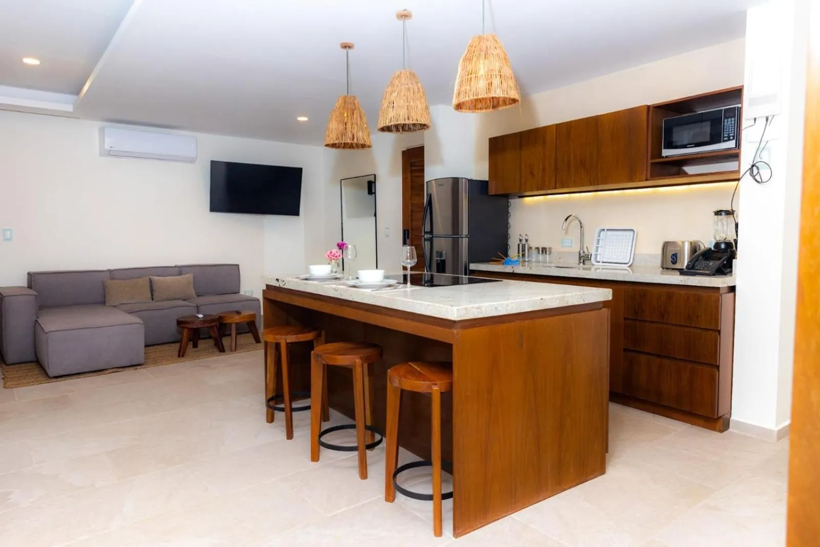 TV and multimedia in The Waves Tulum by BNB Experience