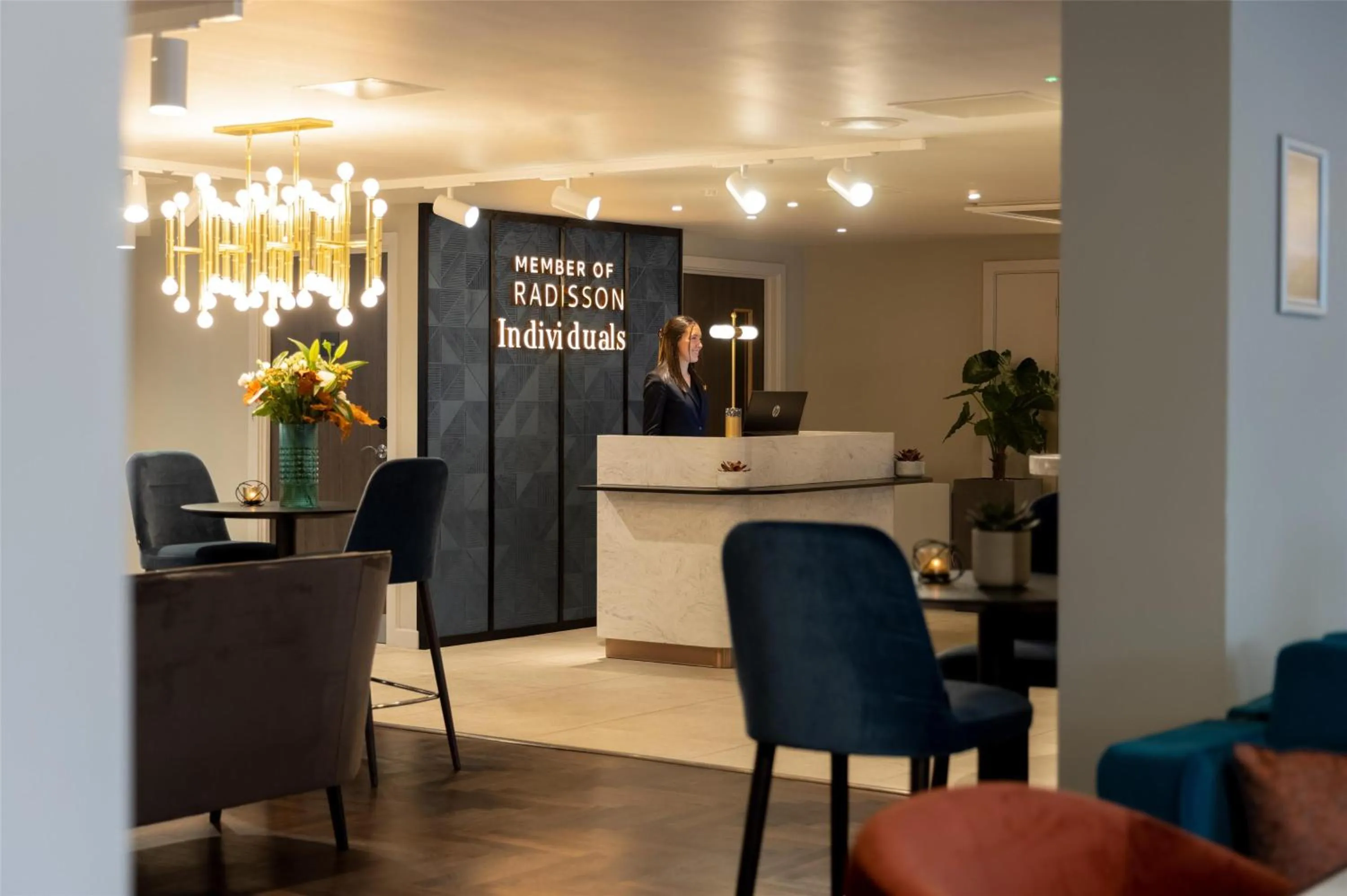 Lobby or reception in River Ness Hotel, a member of Radisson Individuals
