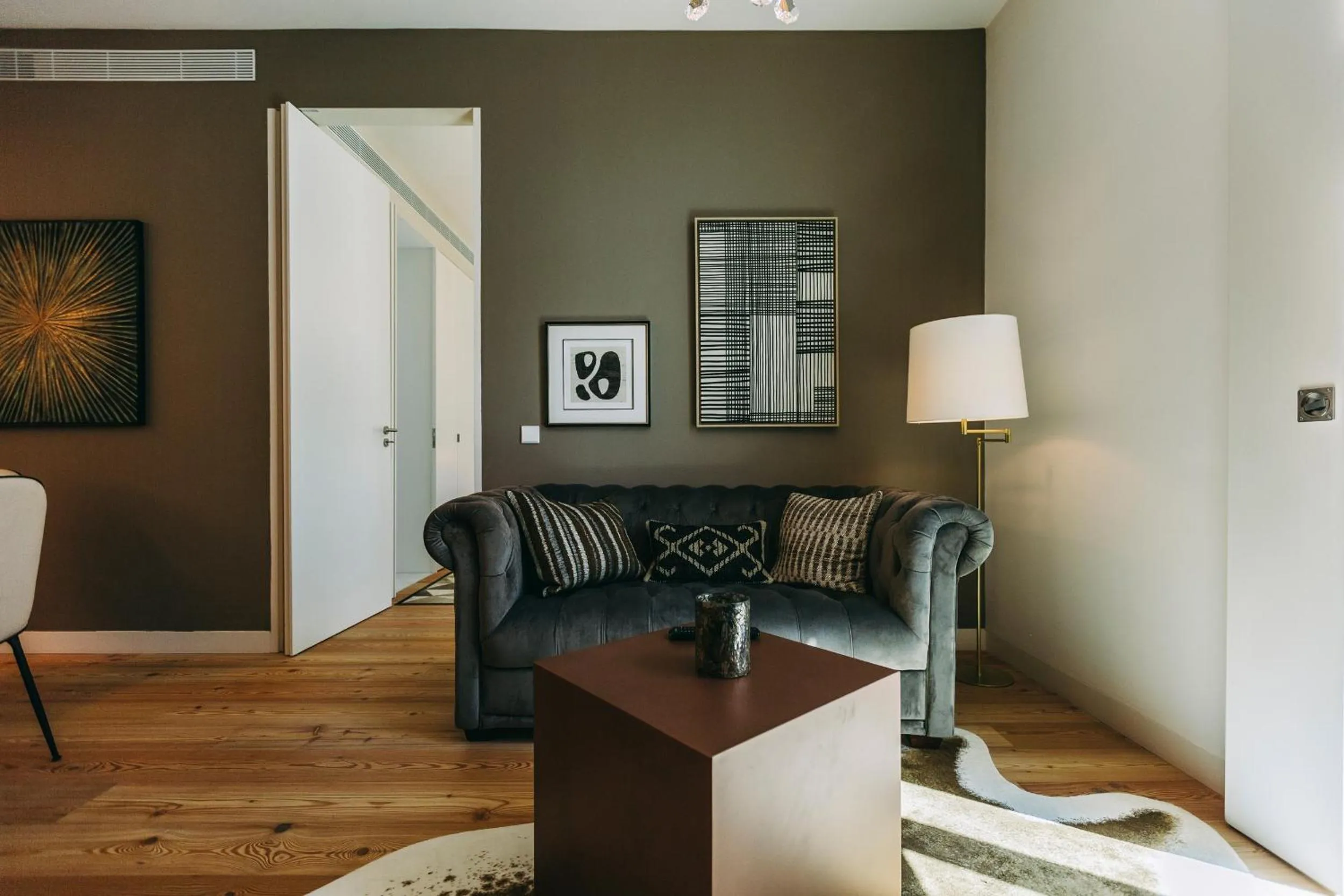 Living room in Torel Palace Lisbon