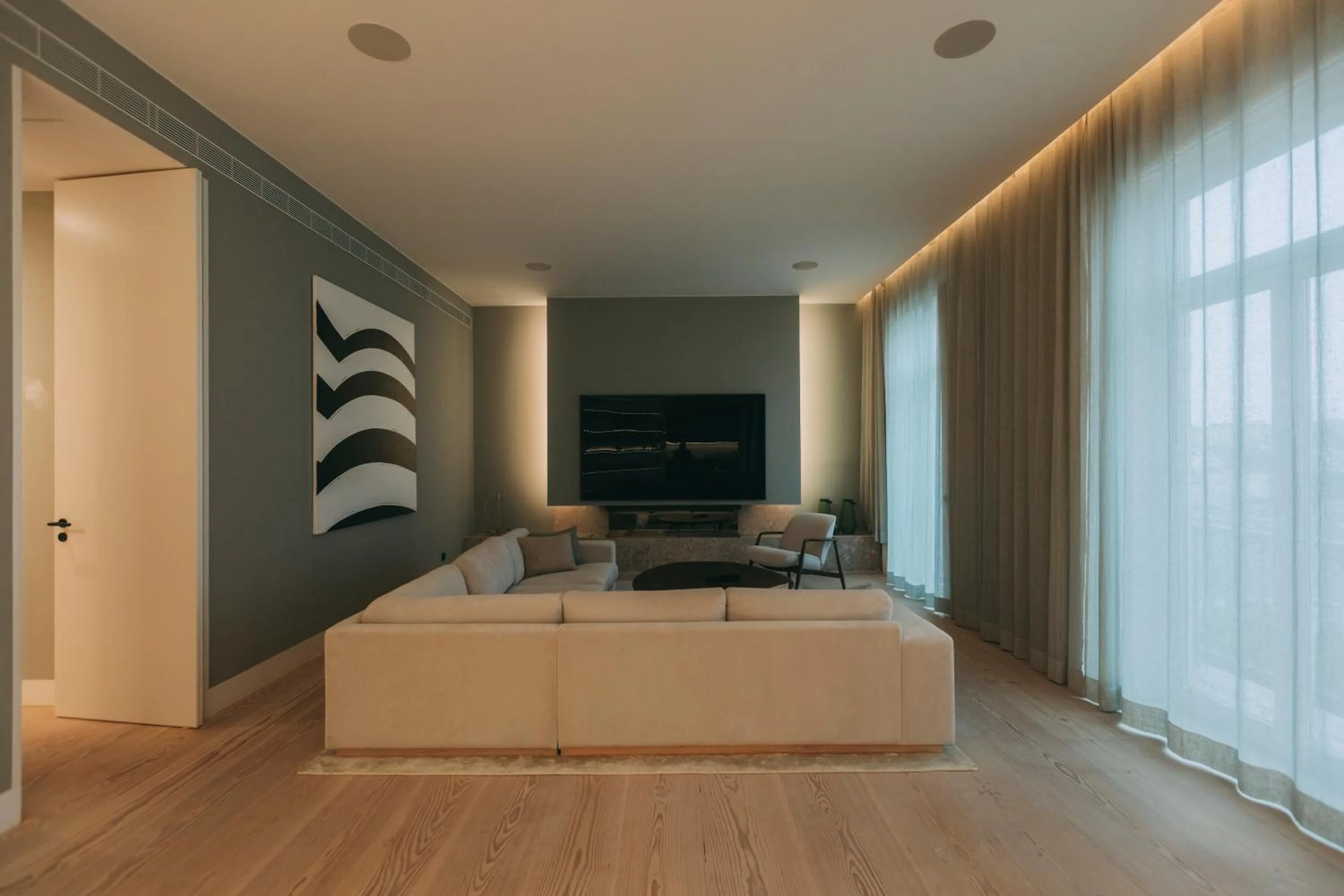 Living room in Torel Palace Lisbon