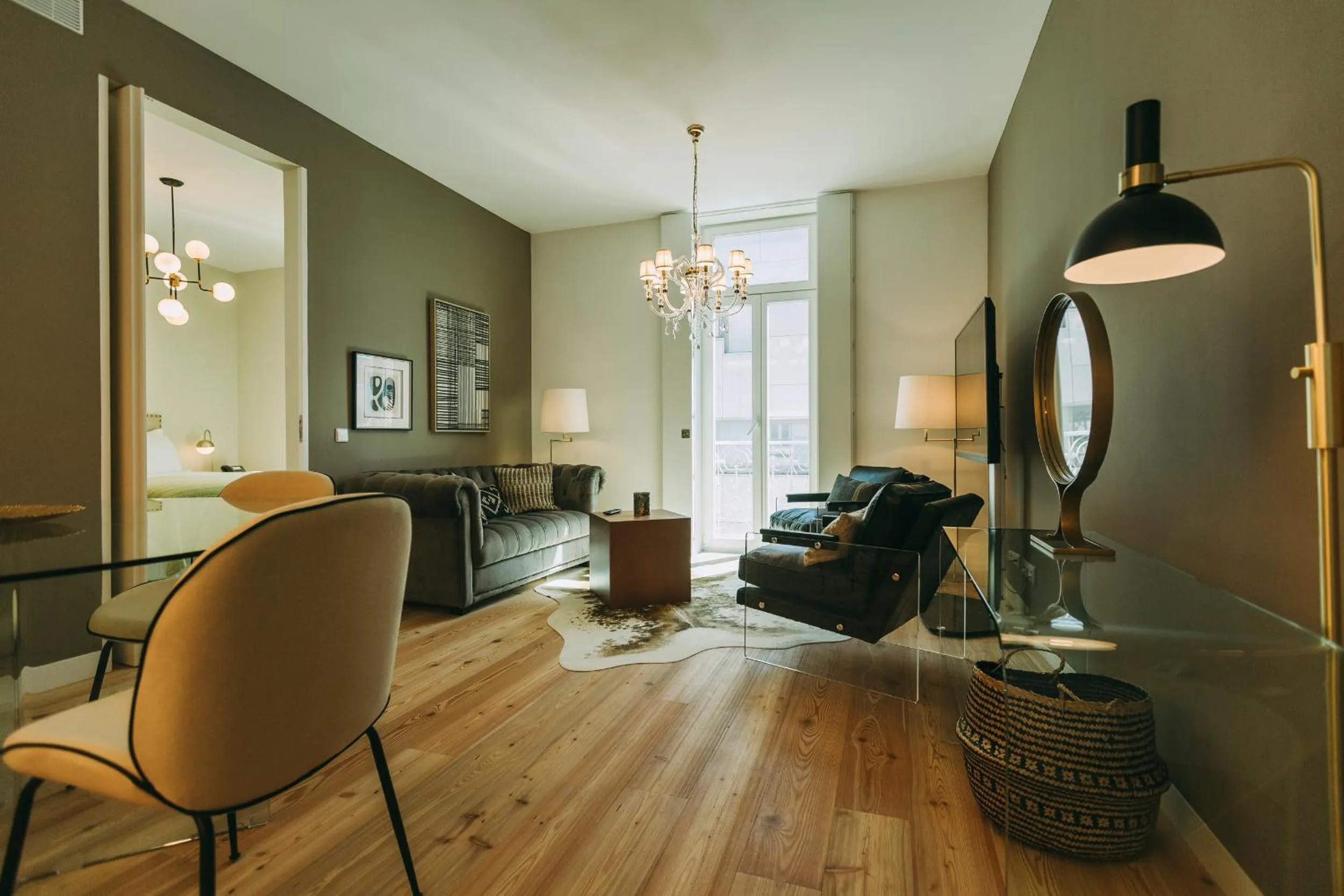 Living room in Torel Palace Lisbon