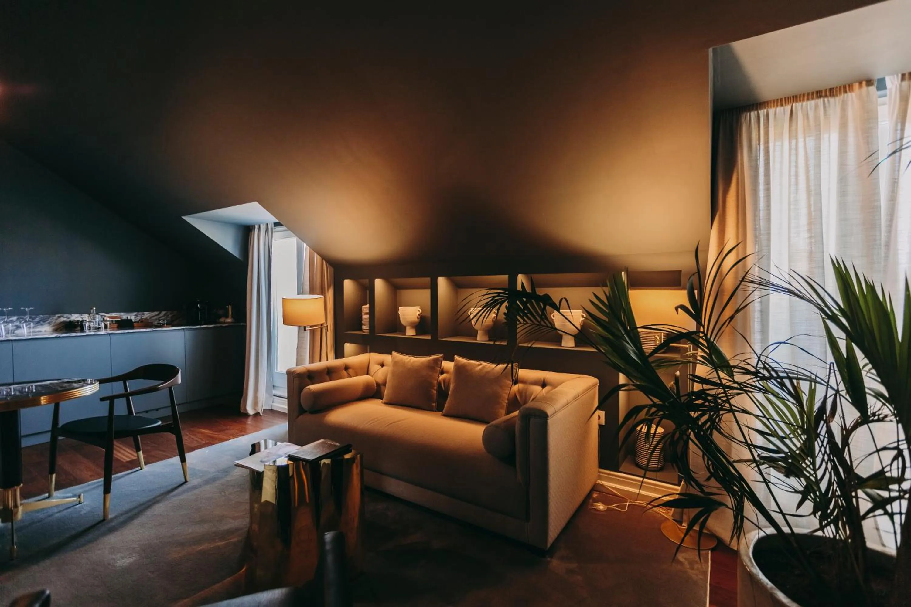 Living room in Torel Palace Lisbon